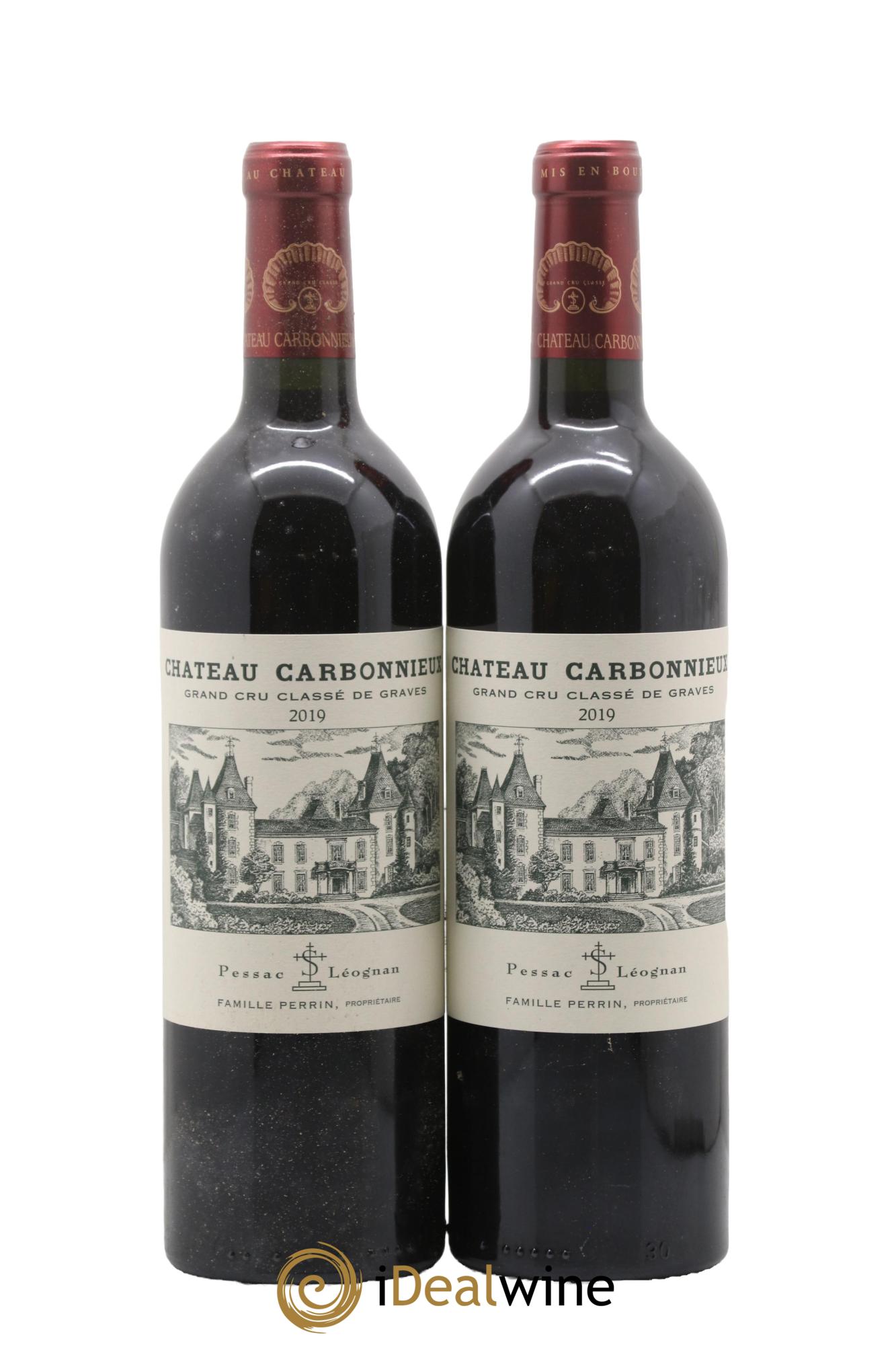 Château Carbonnieux Cru Classé de Graves 2019 - Lot de 2 bouteilles - 0