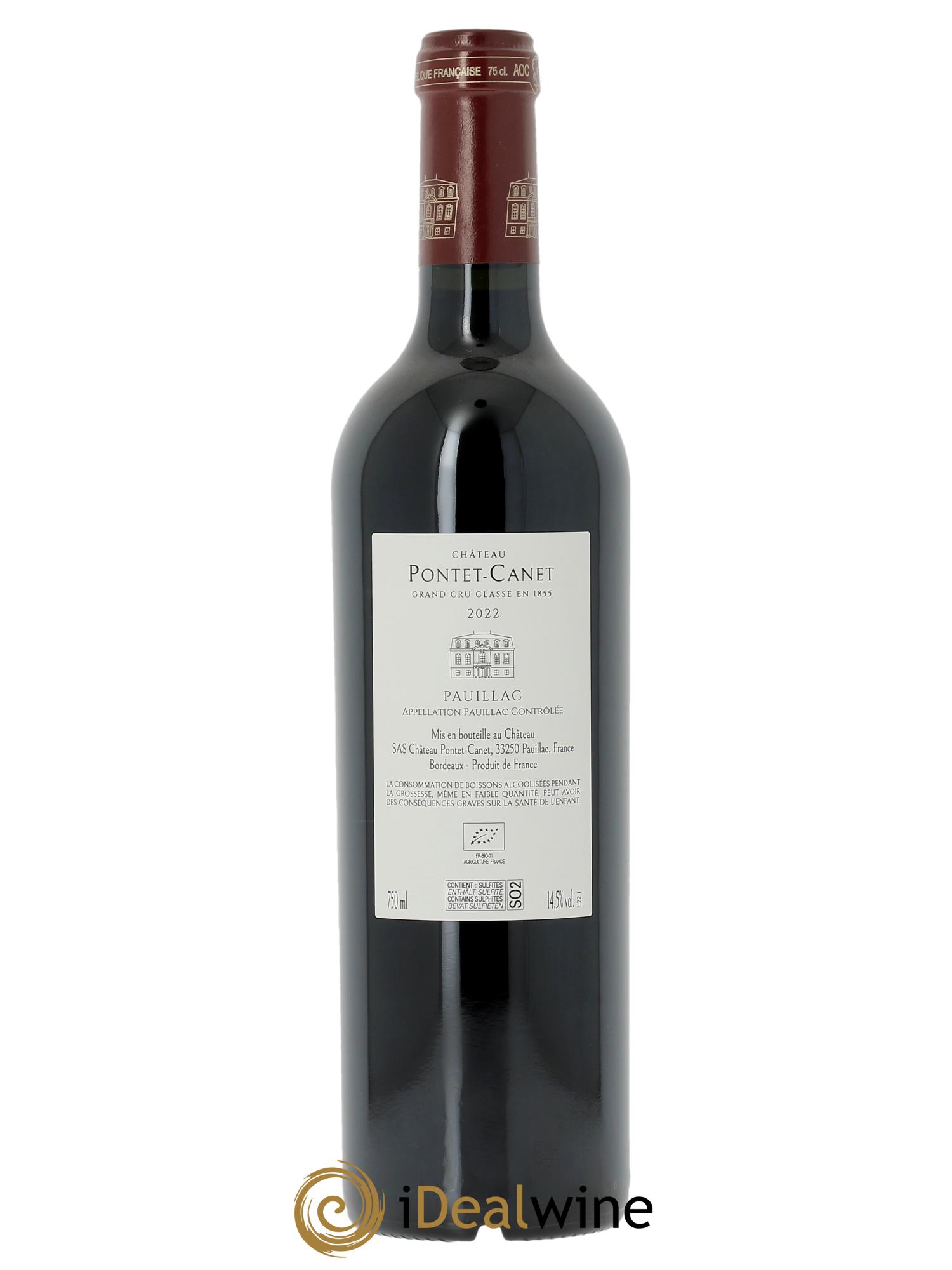 Château Grand Pontet Grand Cru Classé (CBO à partir de 6 bts) 2022 - Lot de 1 bouteille - 1
