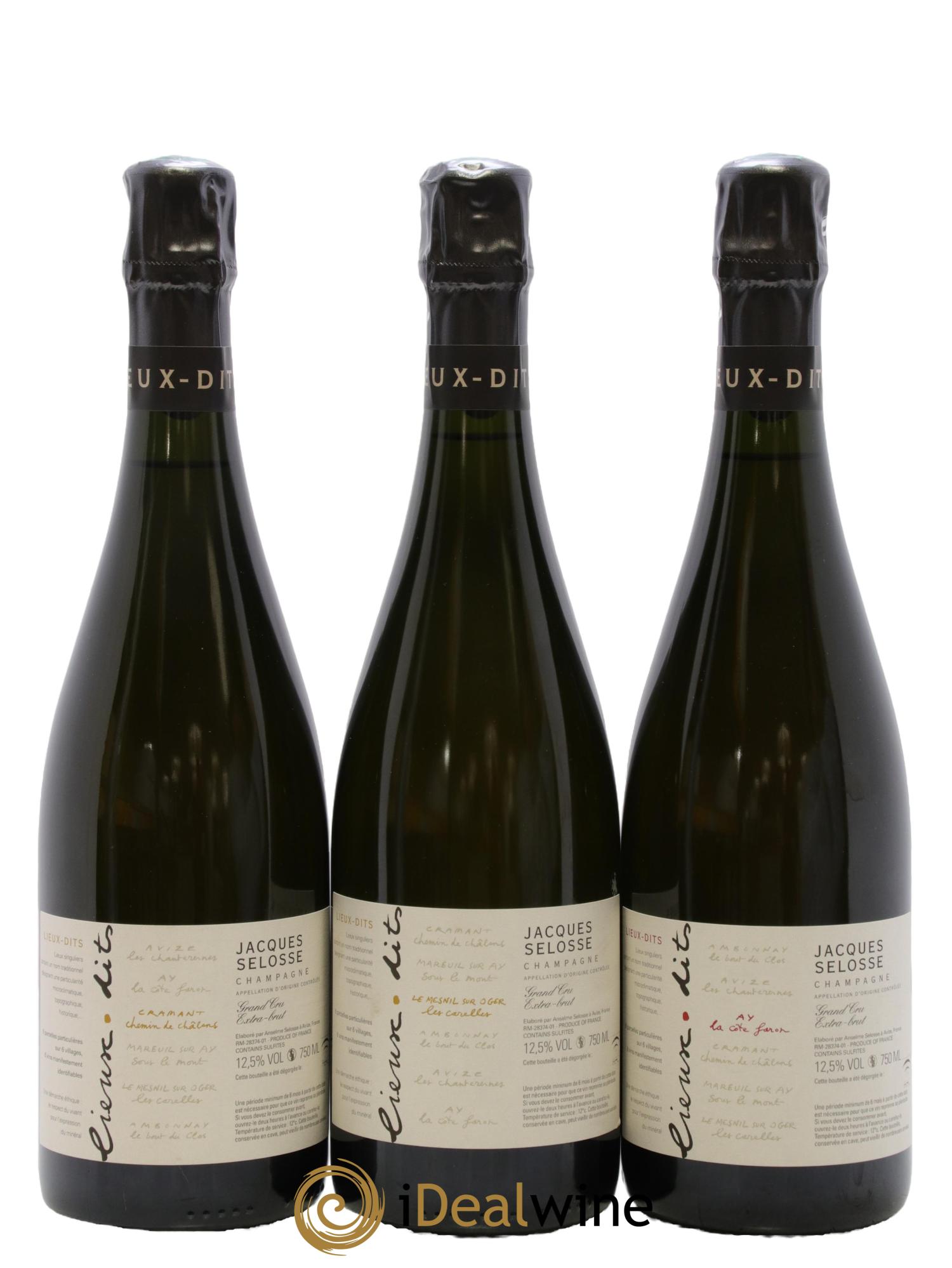 Caisse Collection Lieux-dits Jacques Selosse - Posten von 1 Flasche - 1