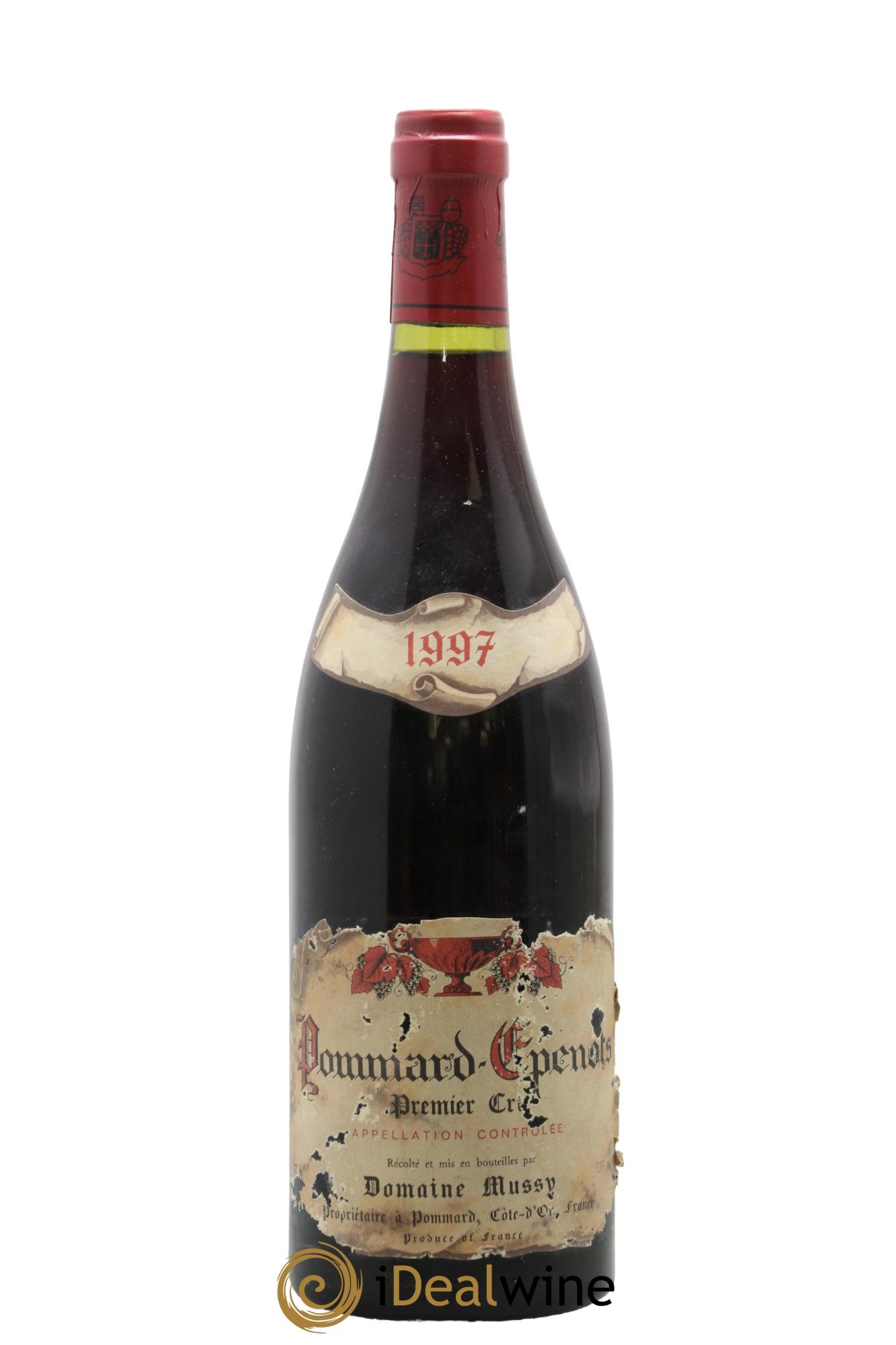 Pommard 1er Cru epenots Mussy 1997 - Lot of 1 bottle - 0