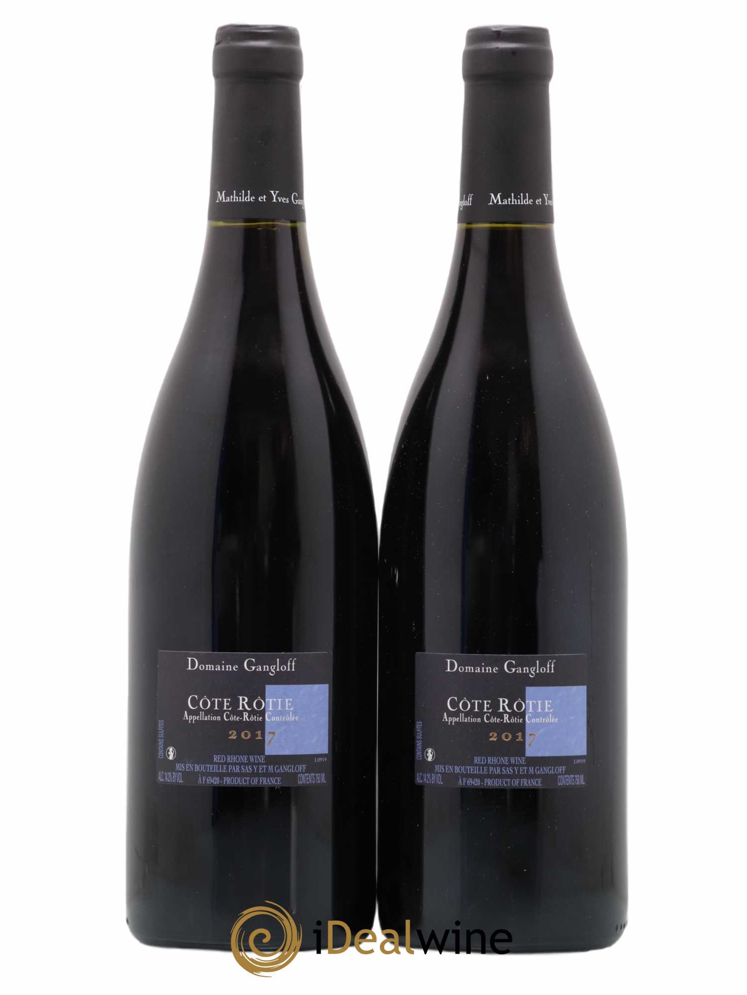 Côte-Rôtie La Barbarine Gangloff (Domaine) 2017 - Lot de 2 bouteilles - 1