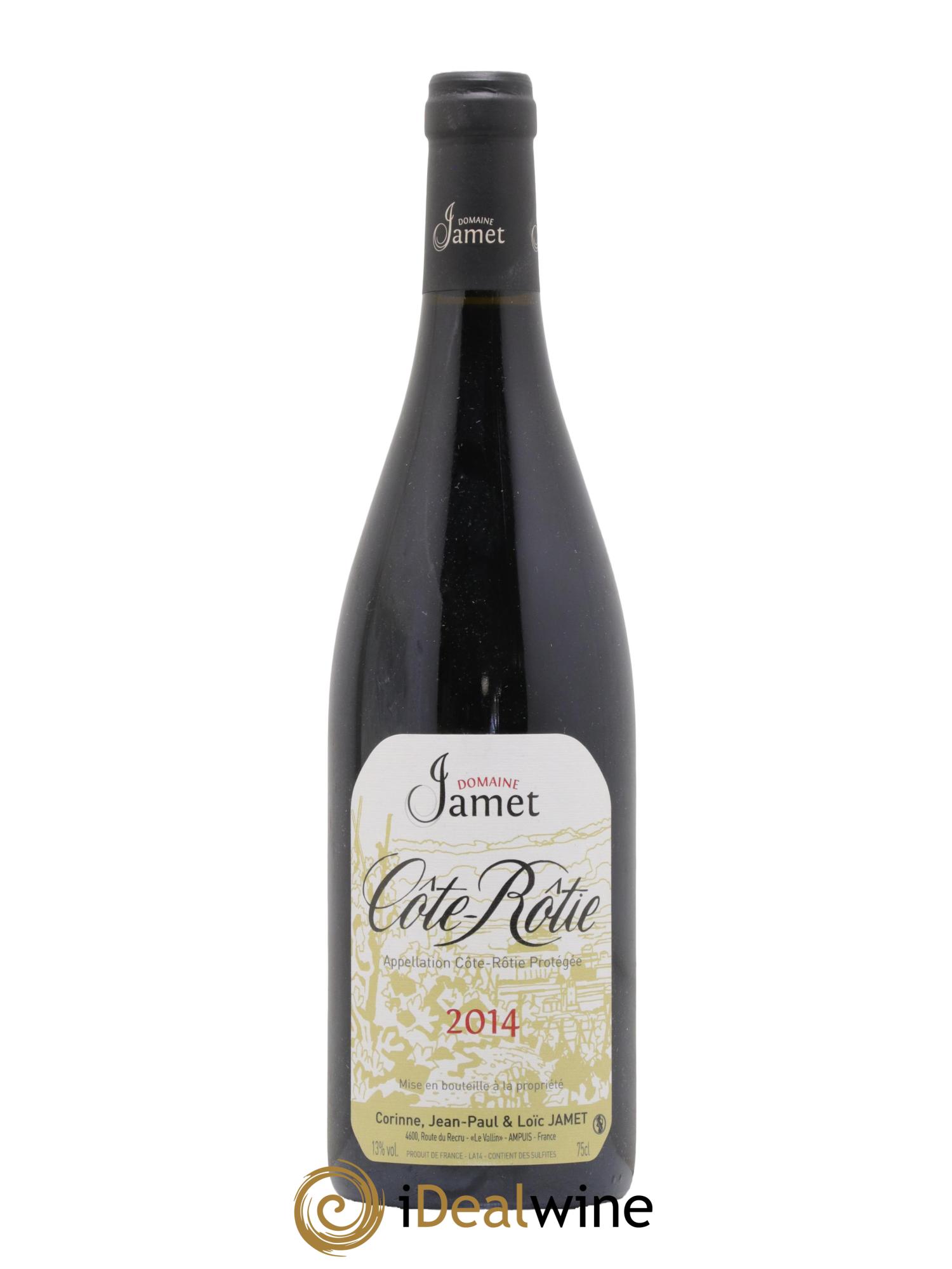 Côte-Rôtie Jamet (Domaine) 2014 - Lot de 1 bouteille - 0