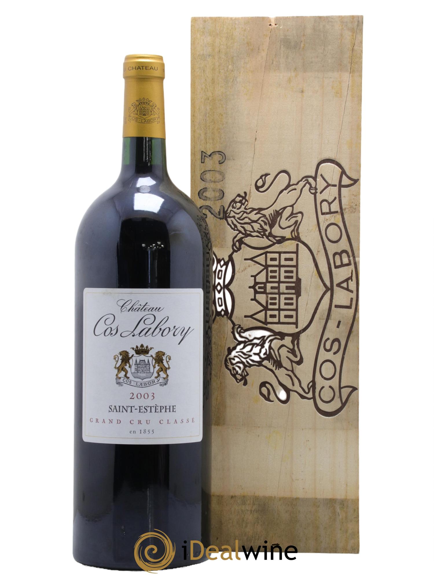 Château Cos Labory 5ème Grand Cru Classé 2003 - Lot de 1 magnum - 0