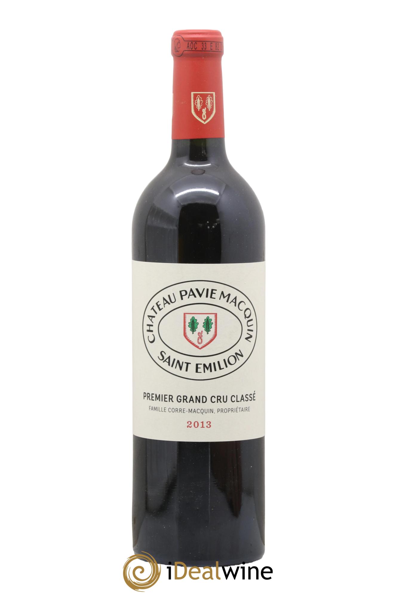 Château Pavie Macquin 1er Grand Cru Classé B 2013 - Lot of 1 bottle - 0