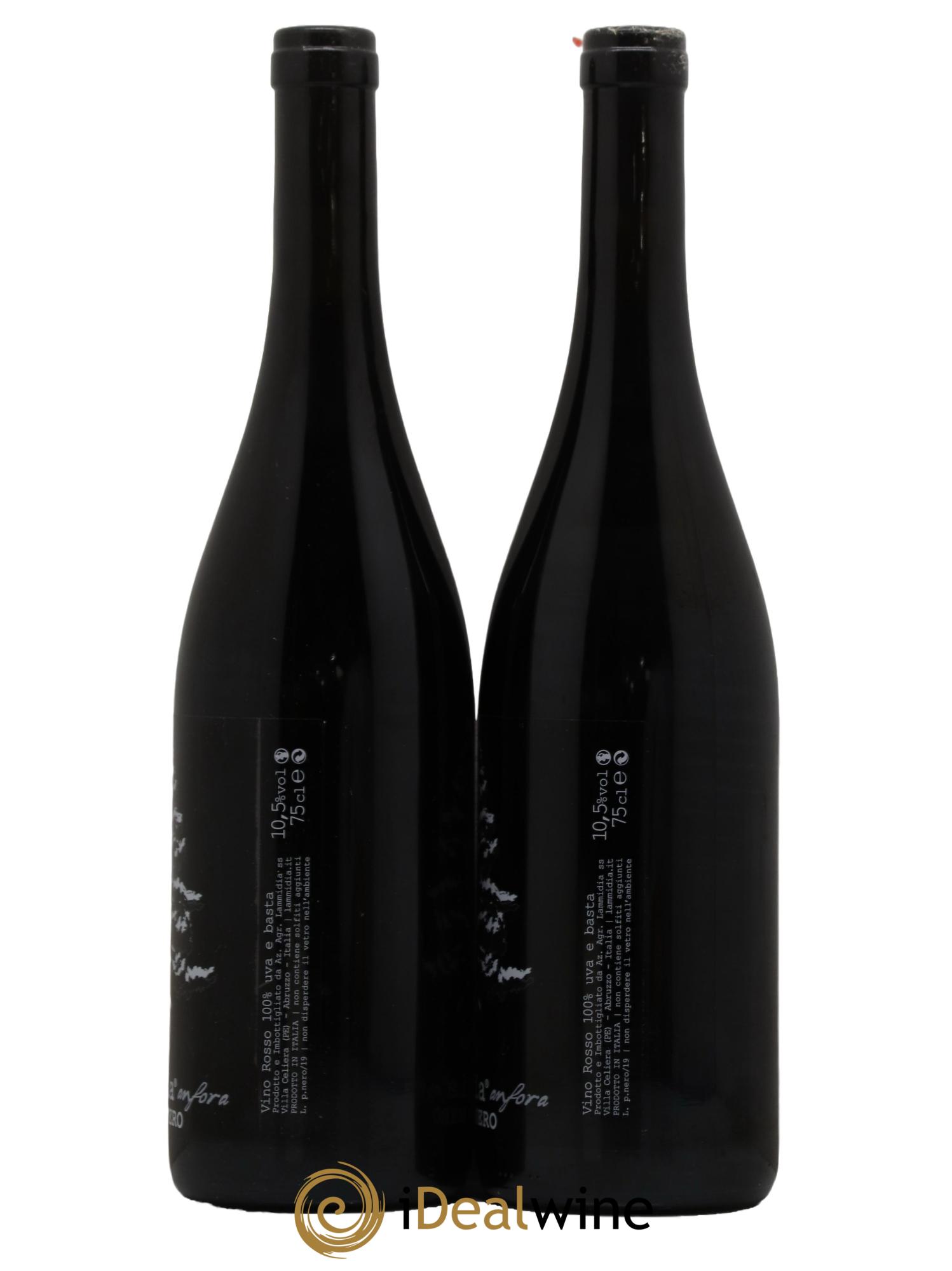 Italie Pino Nero Anfora Lammidia 2019 - Lot de 2 bouteilles - 1