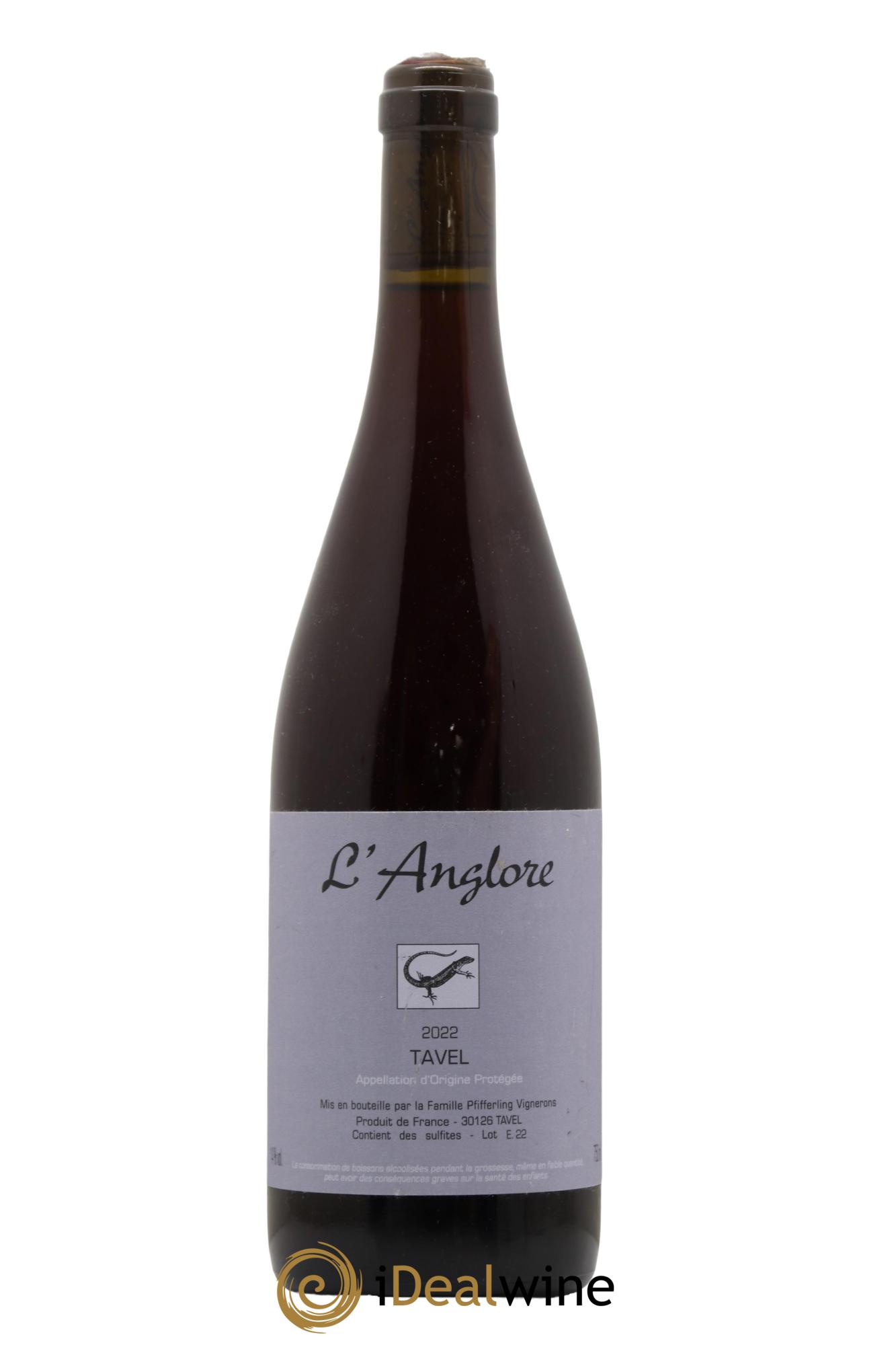 Tavel L'Anglore 2022 - Lot de 1 bouteille - 0