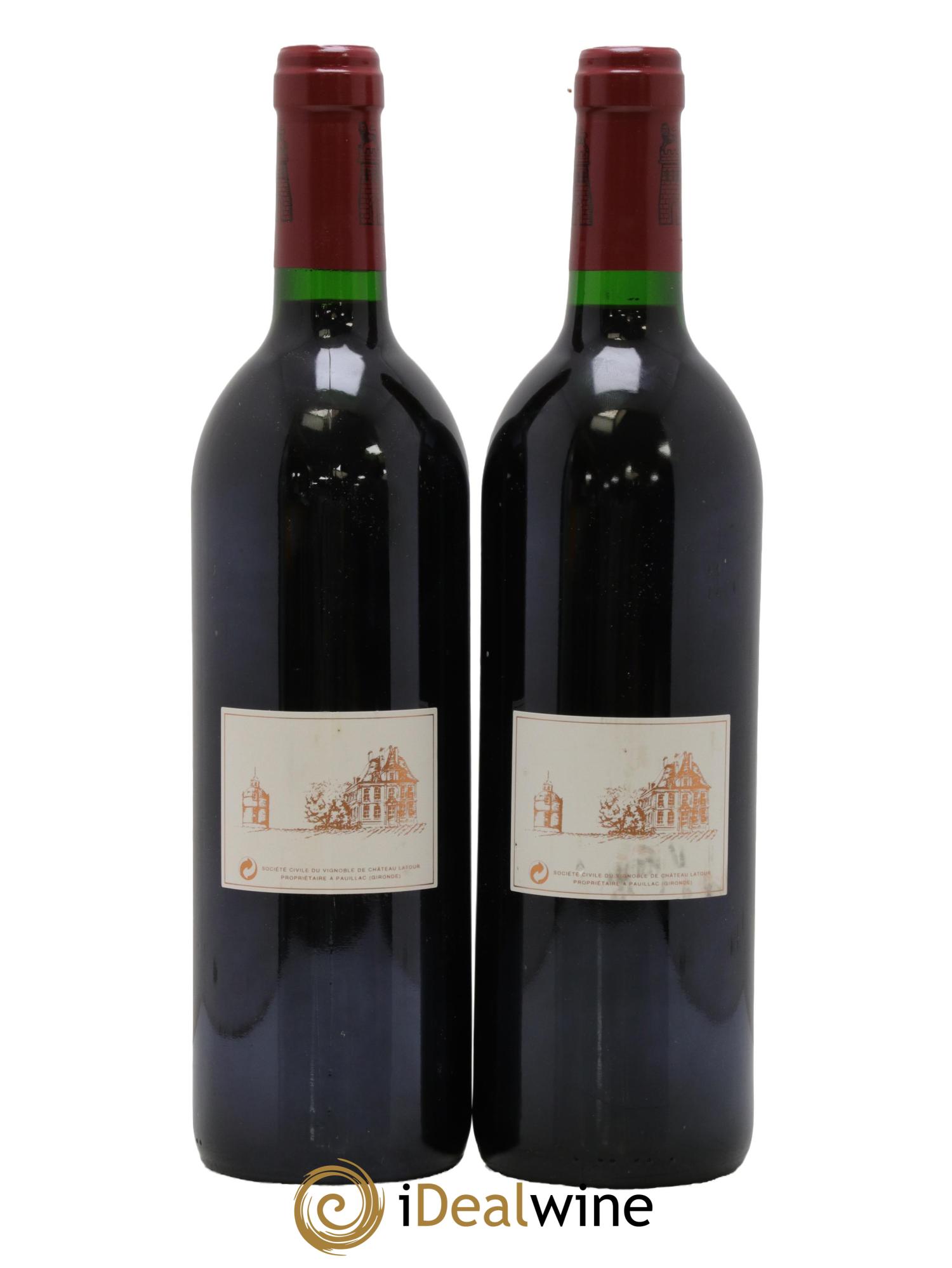 Château Latour 1er Grand Cru Classé 1994 - Lot de 2 bouteilles - 1