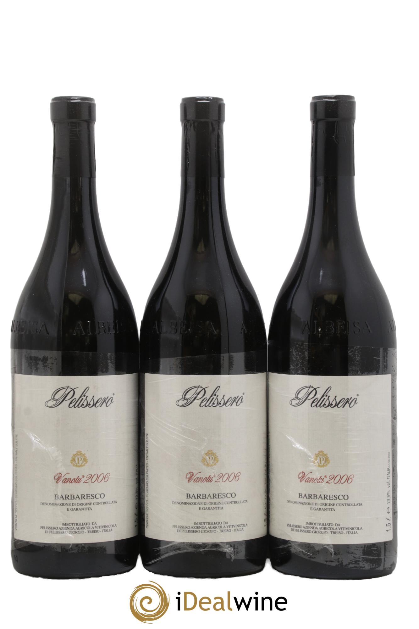 Barbaresco DOCG Vanotu Pelissero 2006 - Lot de 3 magnums - 0