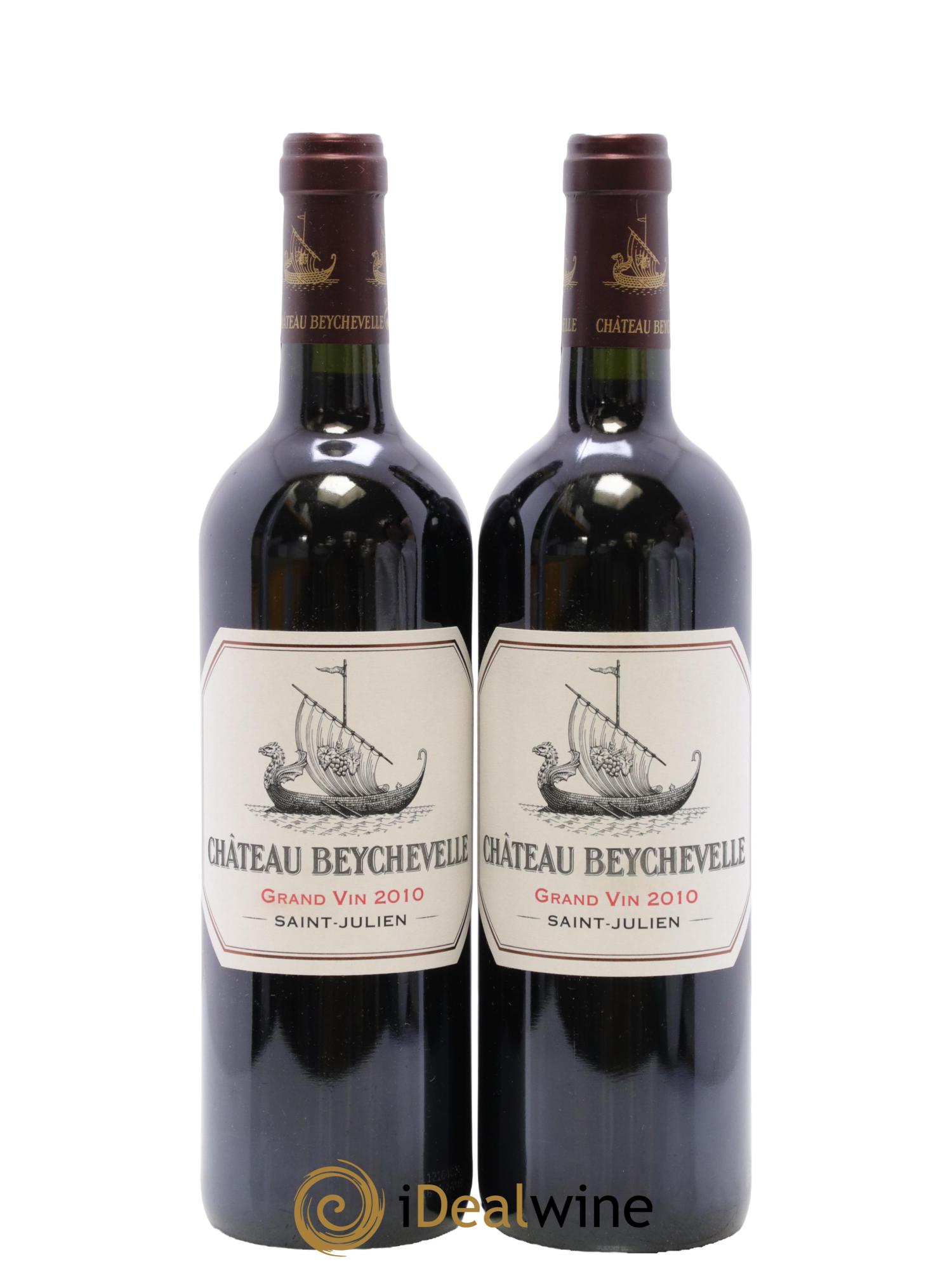 Château Beychevelle 4ème Grand Cru Classé 2010 - Lot de 2 bouteilles - 0