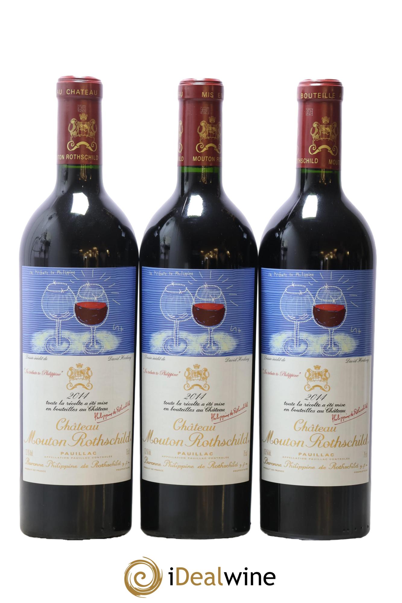 Château Mouton Rothschild 1er Grand Cru Classé 2014 - Lot of 6 bottles - 1
