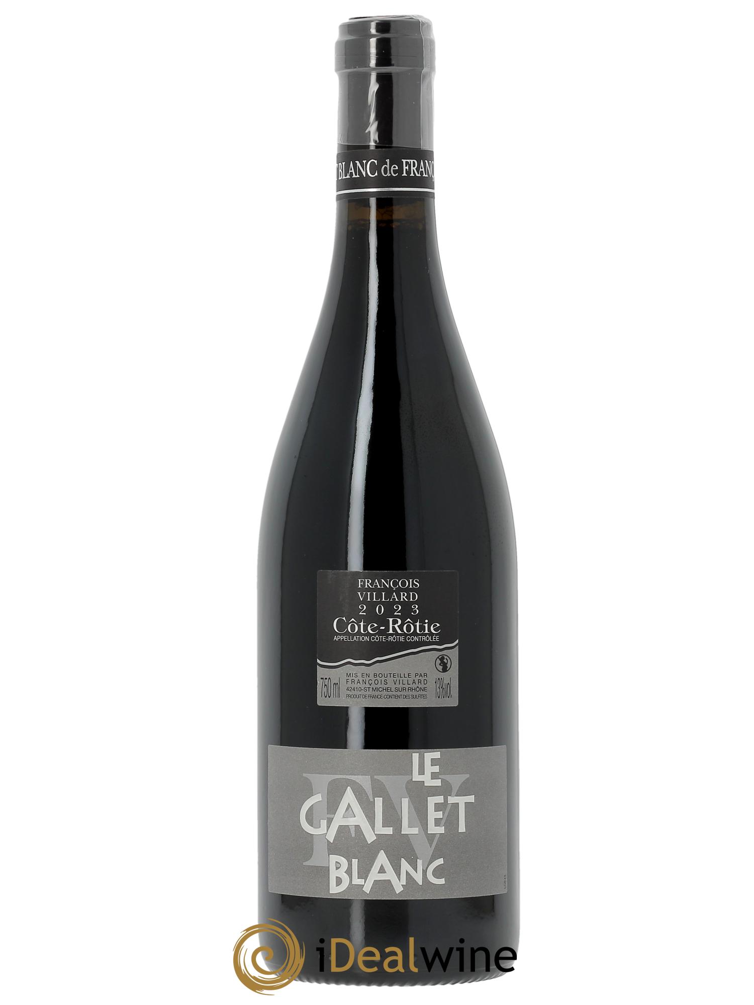 Côte-Rôtie Le Gallet Blanc François Villard  2023 - Lot de 1 bouteille - 0