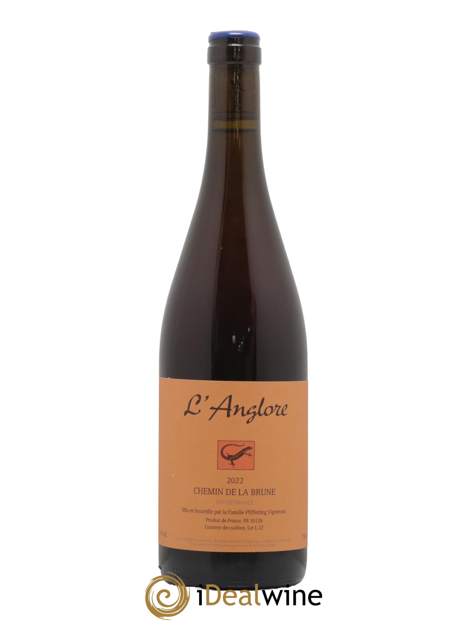 Vin de France Chemin de la brune L'Anglore 2022 - Lot de 1 bouteille - 0