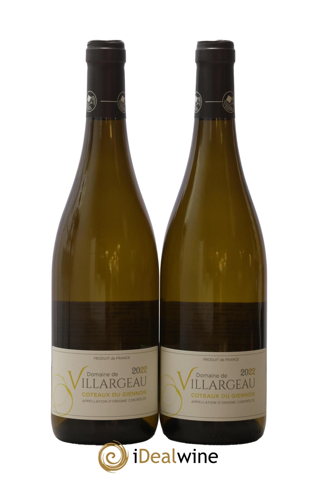 Divers Coteaux du Giennois Domaine de Villargeau 2022 - Lot de 2 bouteilles - 0