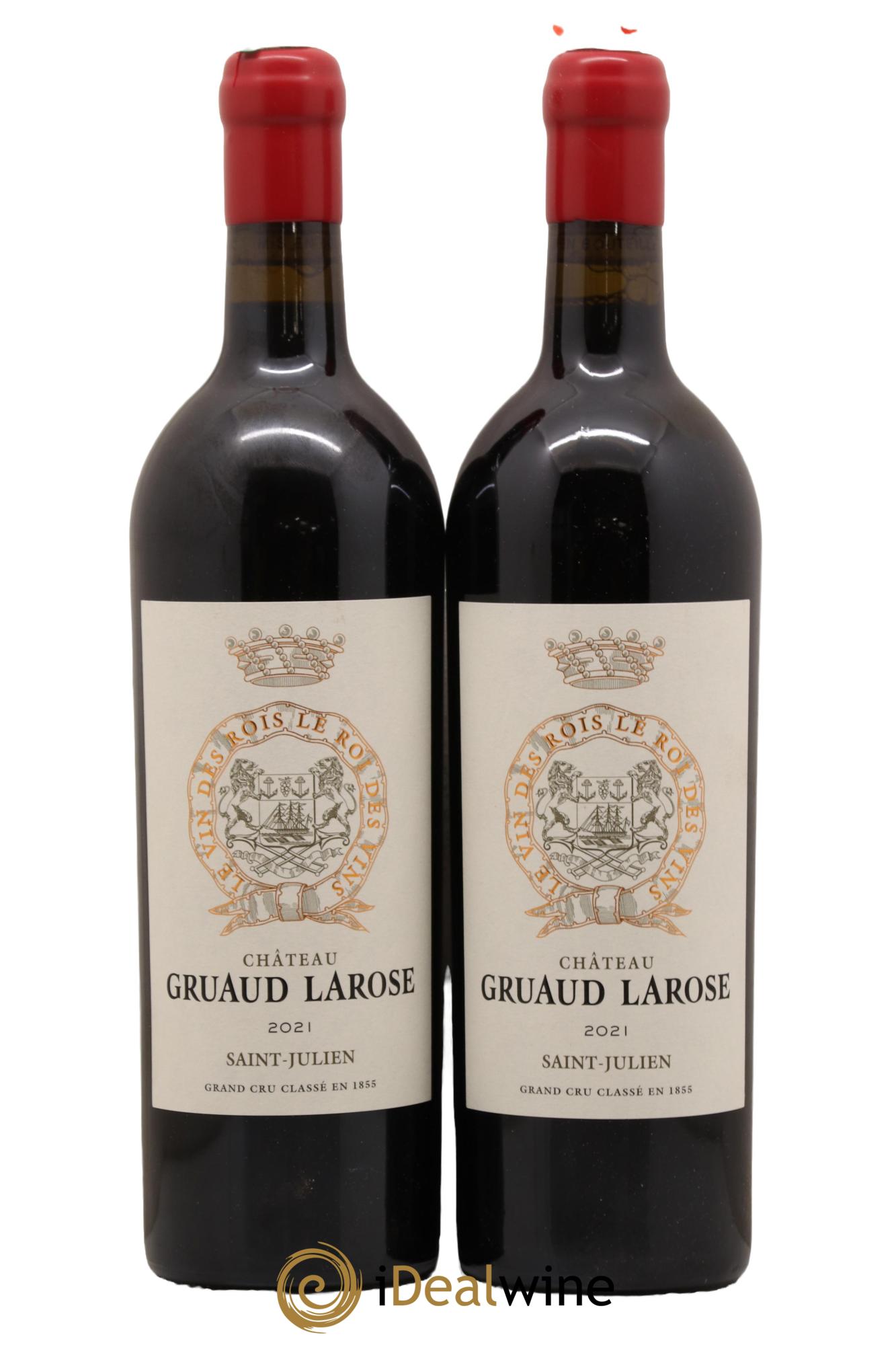 Château Gruaud Larose 2ème Grand Cru Classé 2021 - Lot de 2 bouteilles - 0