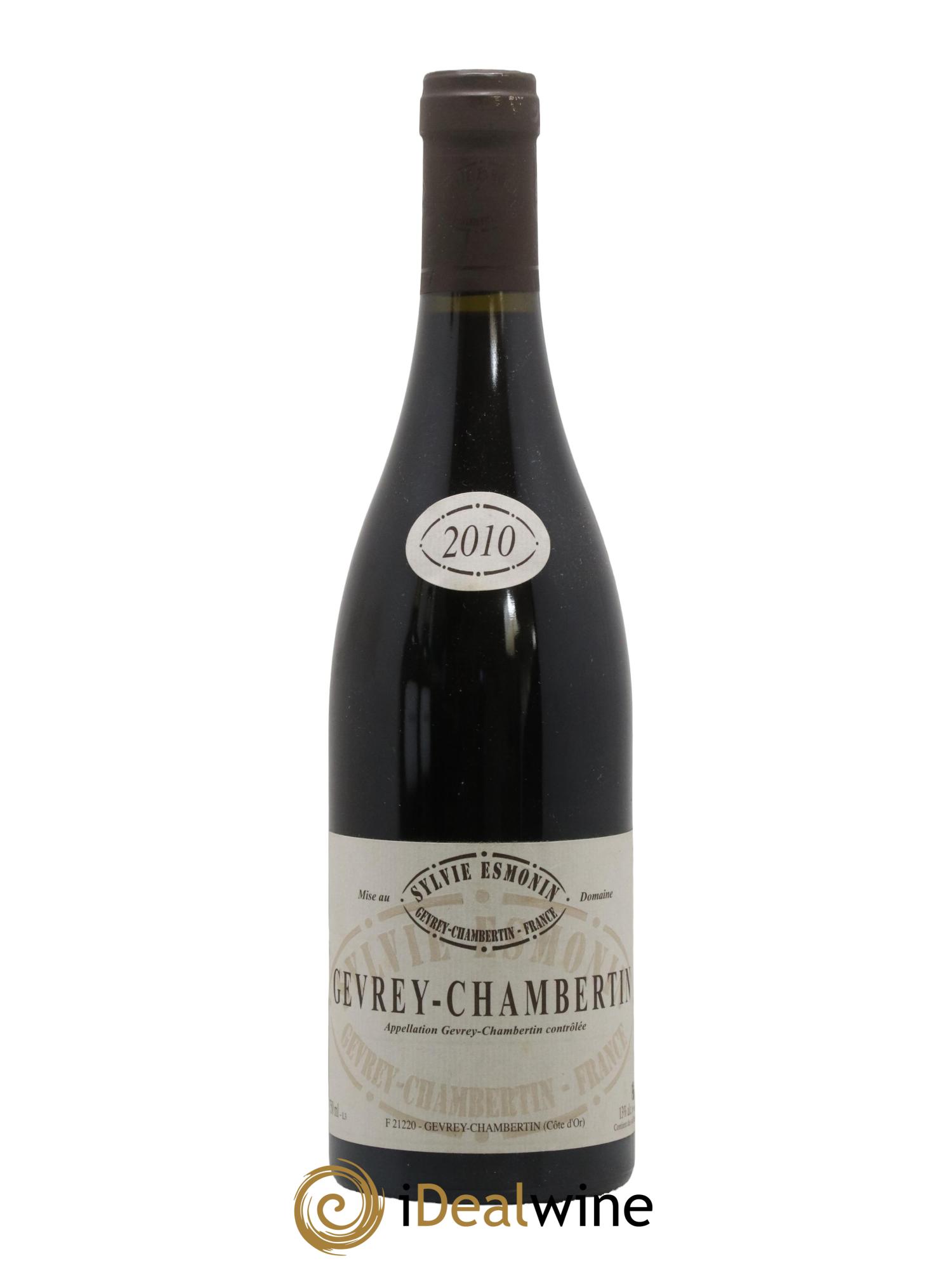 Gevrey-Chambertin Sylvie Esmonin 2010 - Lot de 1 bouteille - 0