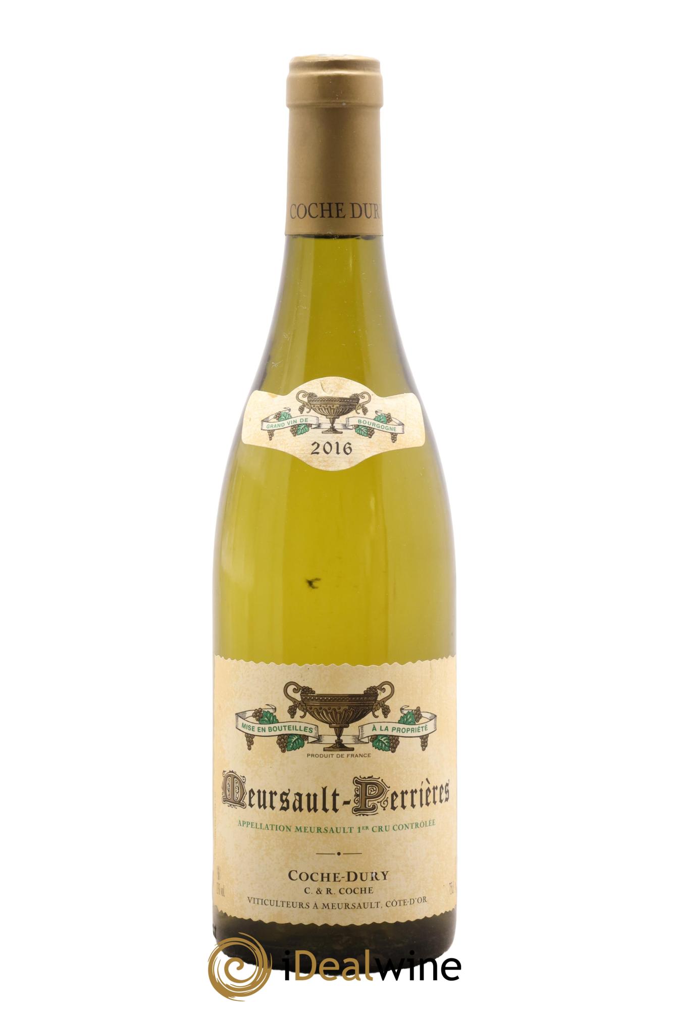 Meursault 1er Cru Perrières Coche Dury (Domaine) 2016 - Lot de 1 bouteille - 0