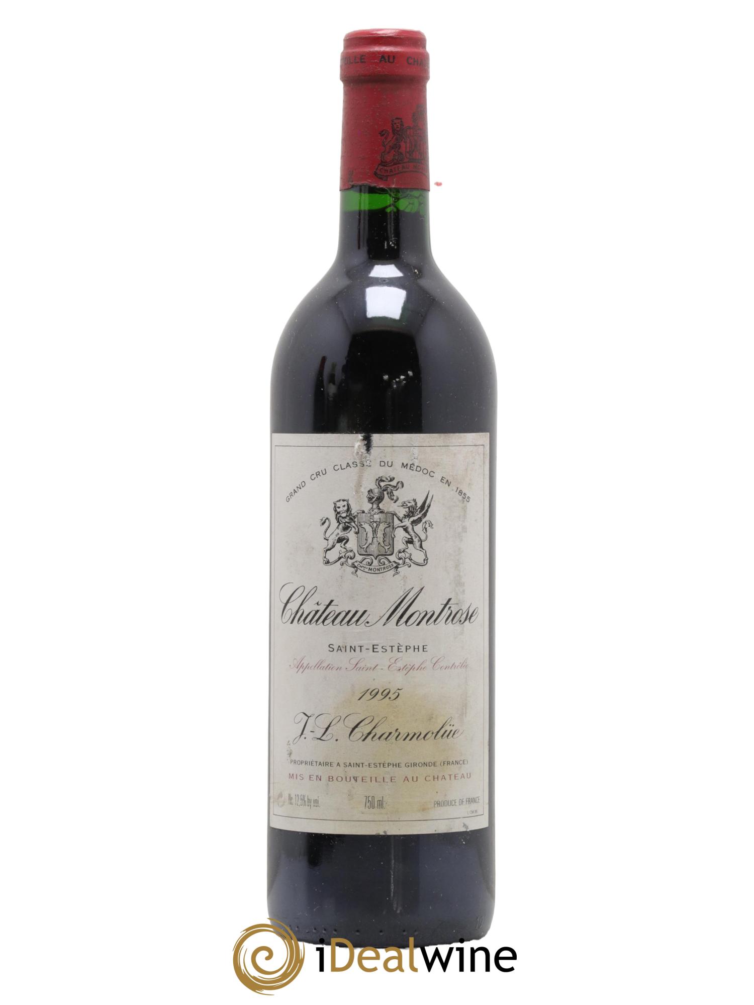 Château Montrose 2ème Grand Cru Classé 1995 - Lot de 1 bouteille - 0