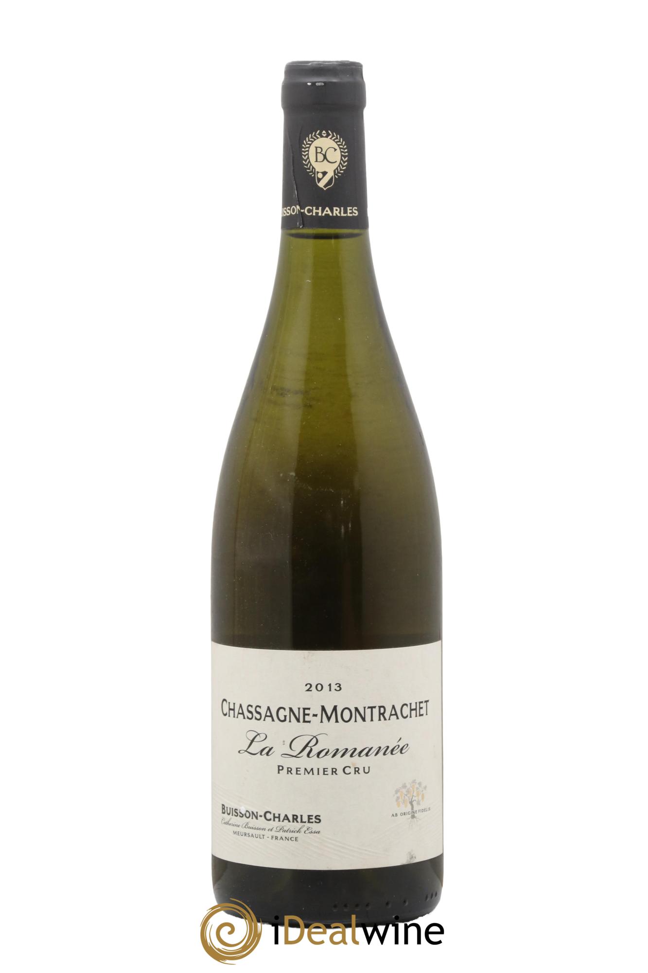 Chassagne-Montrachet 1er Cru La Romanée Buisson-Charles (Domaine) 2013 - Lotto di 1 bottiglia - 0