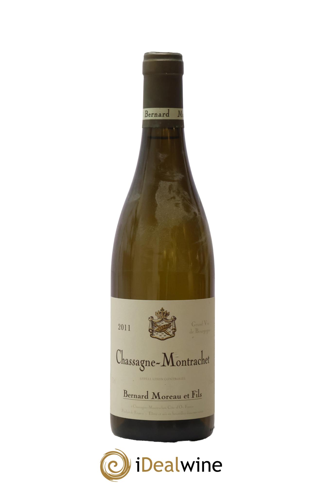 Chassagne-Montrachet Bernard Moreau et Fils (Domaine) 2011 - Lotto di 1 bottiglia - 0