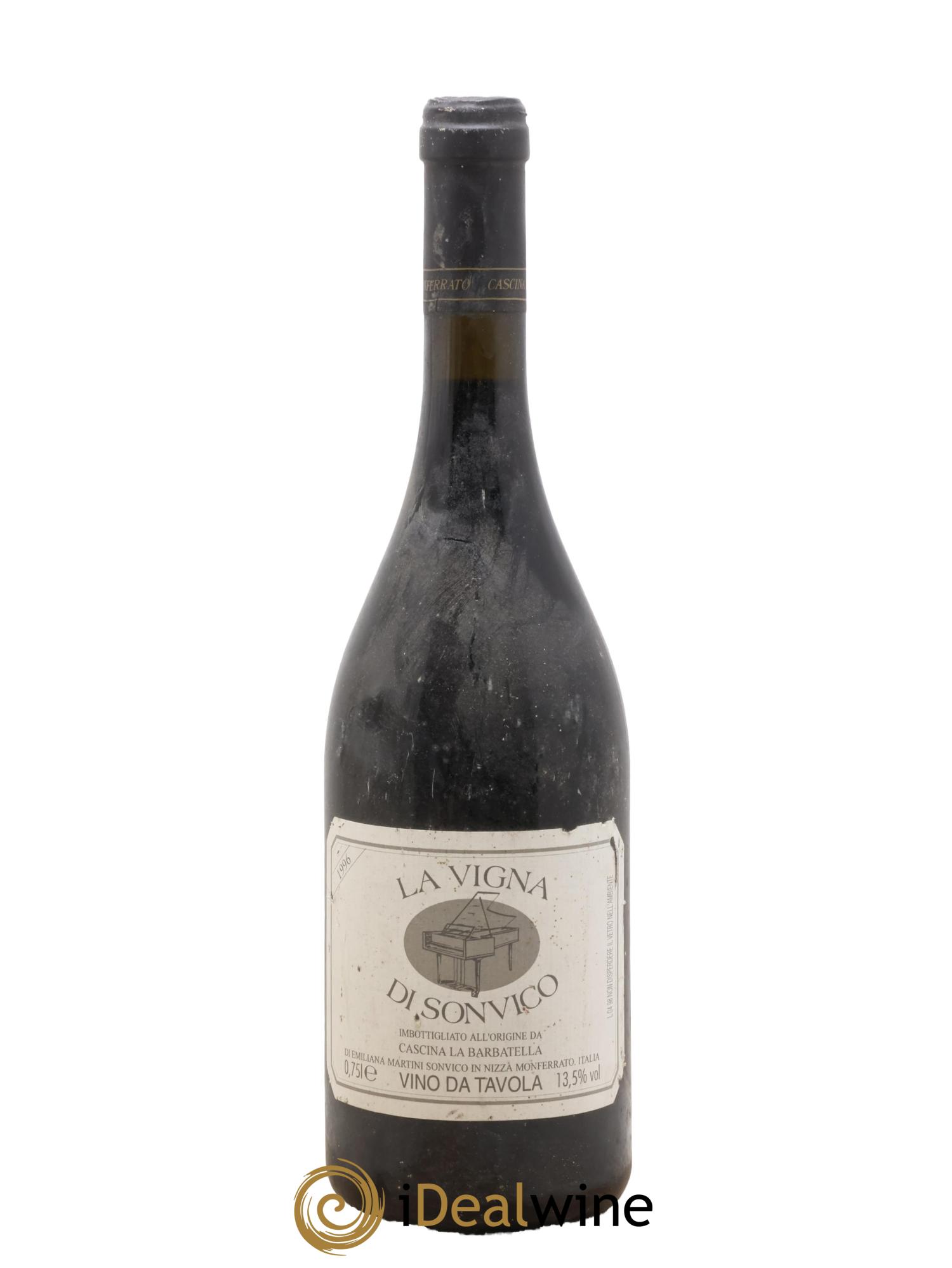 Piémont Monferrato Rosso DOC Sonvico La Barbatella 1996 - Lot de 1 bouteille - 0