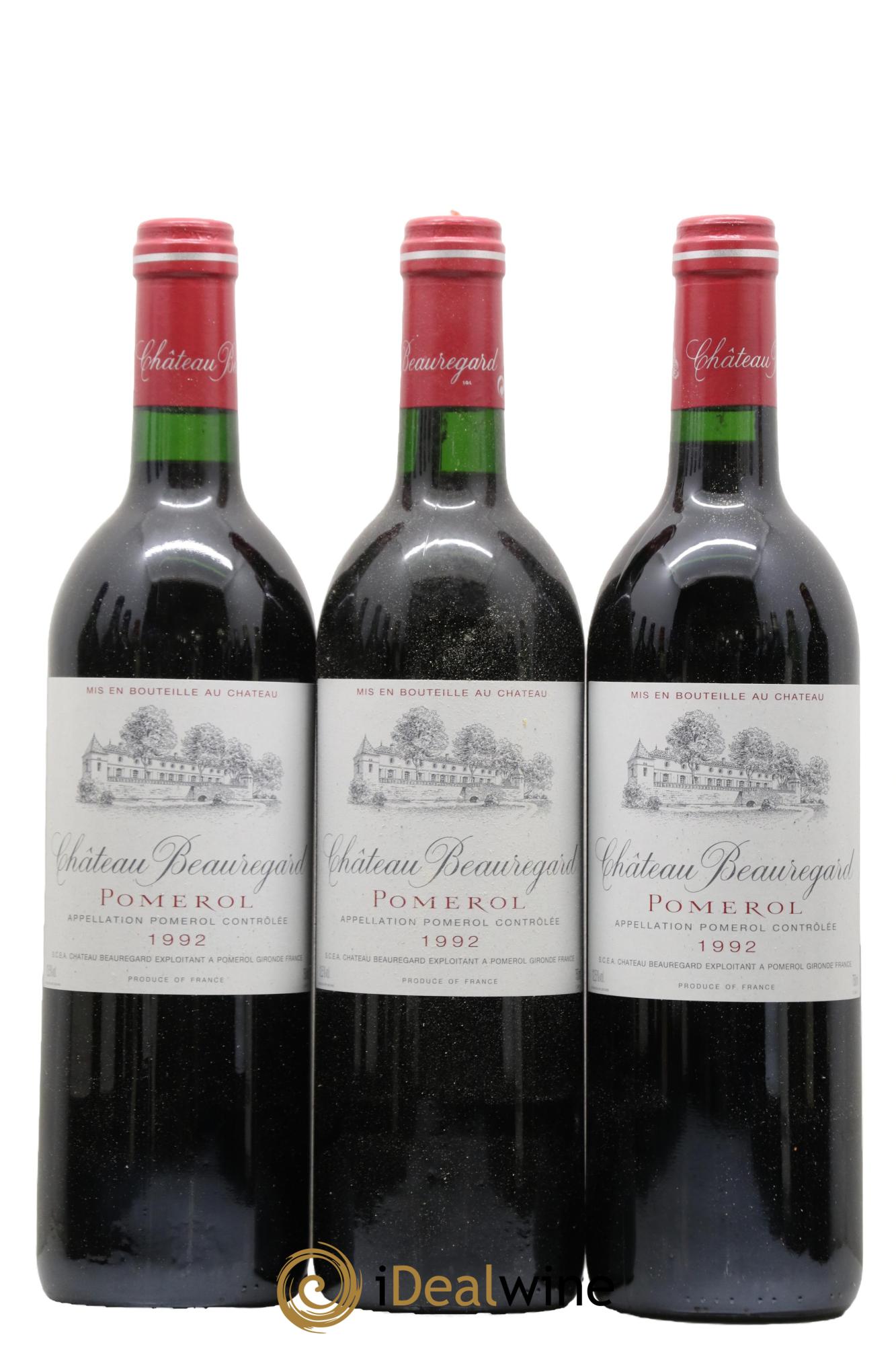 Château Beauregard 1992 - Lot de 12 bouteilles - 1