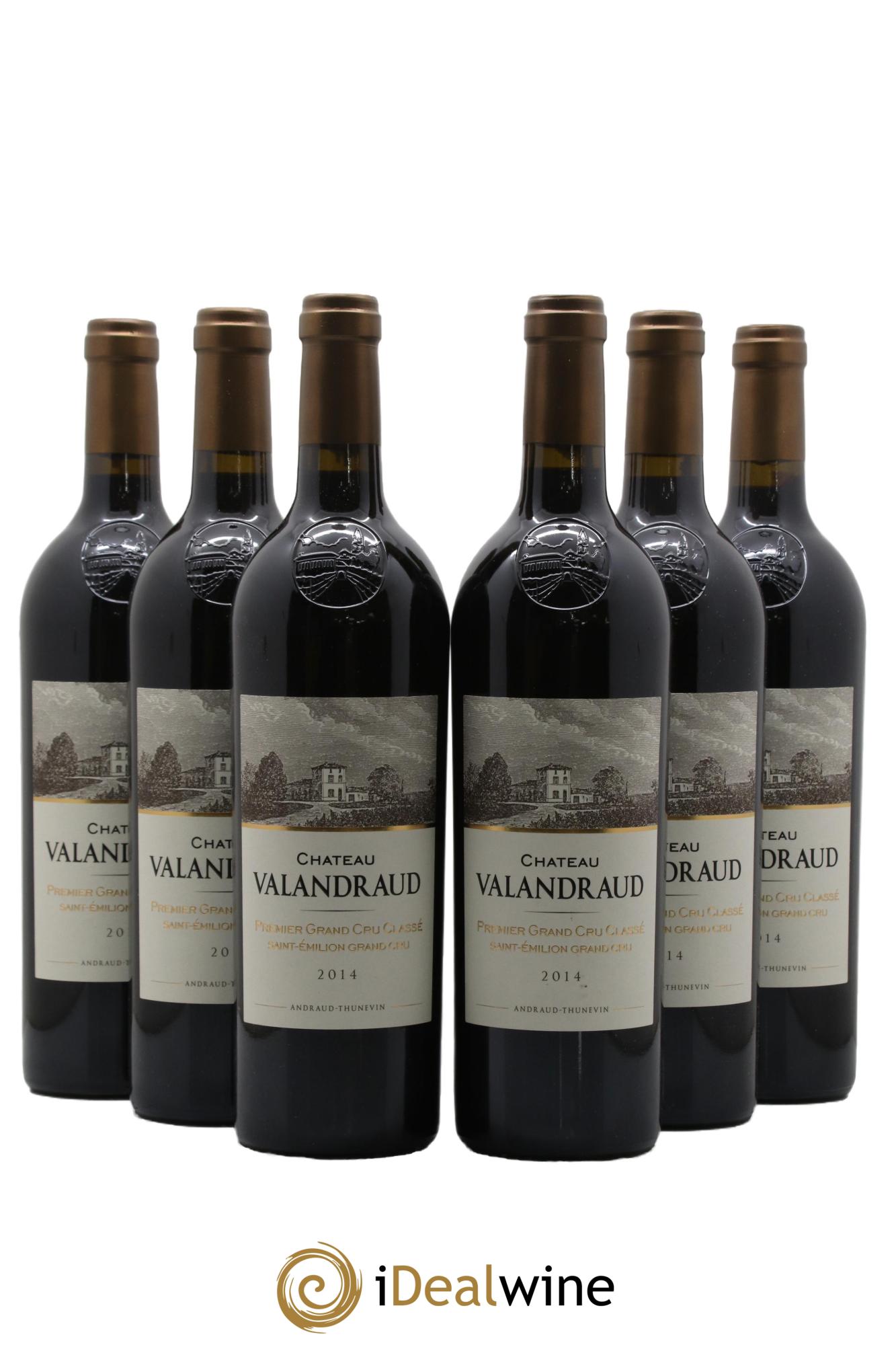Château de Valandraud 1er Grand Cru Classé B depuis 2012 2014 - Lotto di 6 bottiglie - 0