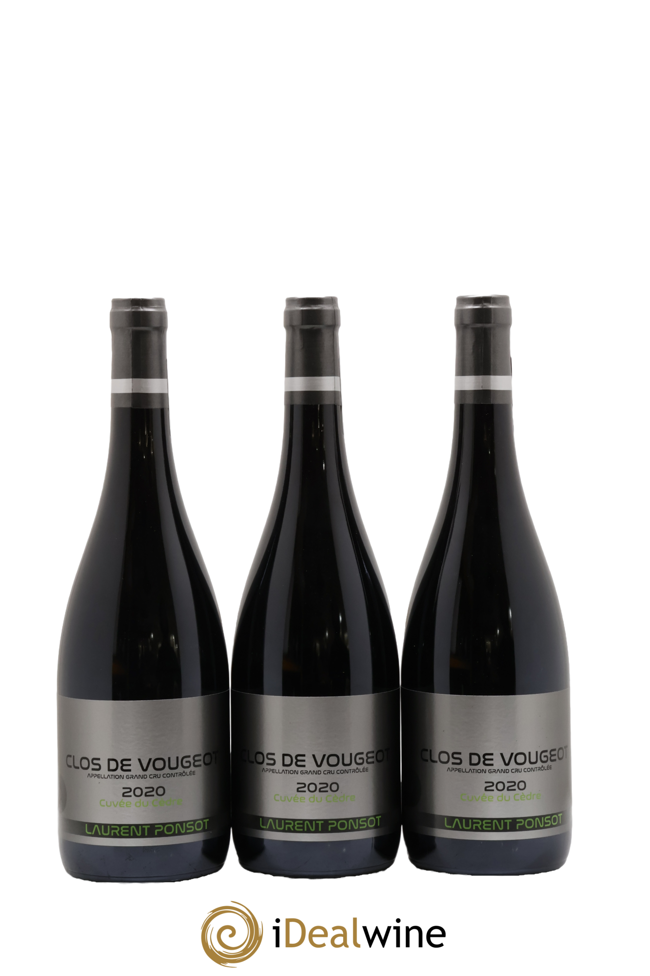 Clos de Vougeot Grand Cru Cuvée du Cèdre Laurent Ponsot 2020 - Lot of 6 bottles - 2