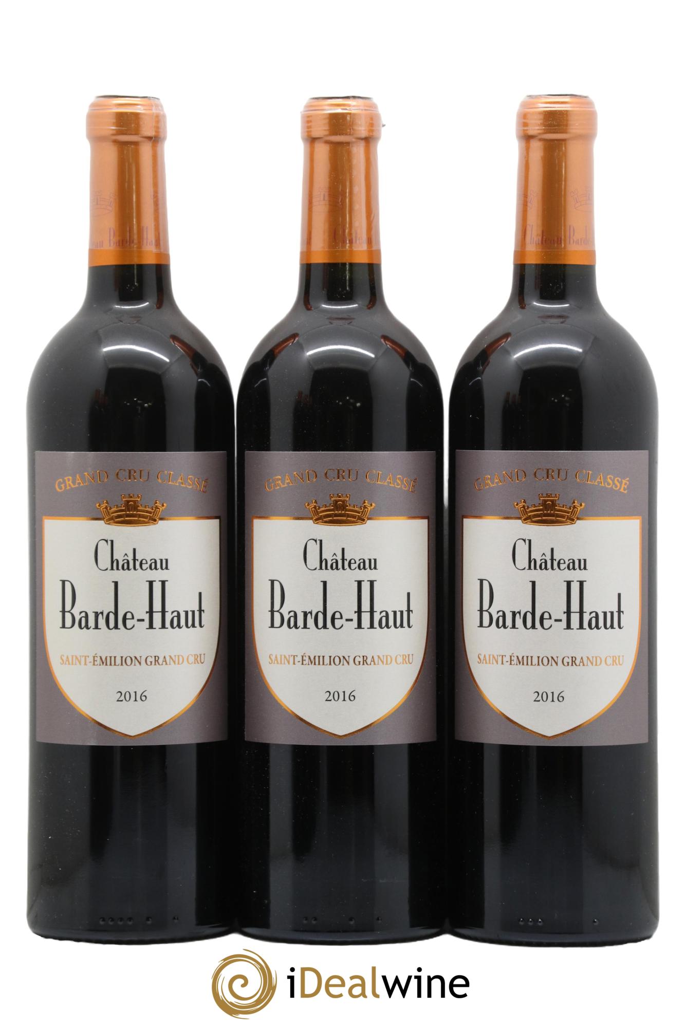 Château Barde Haut Grand Cru Classé 2016 - Lotto di 6 bottiglie - 1