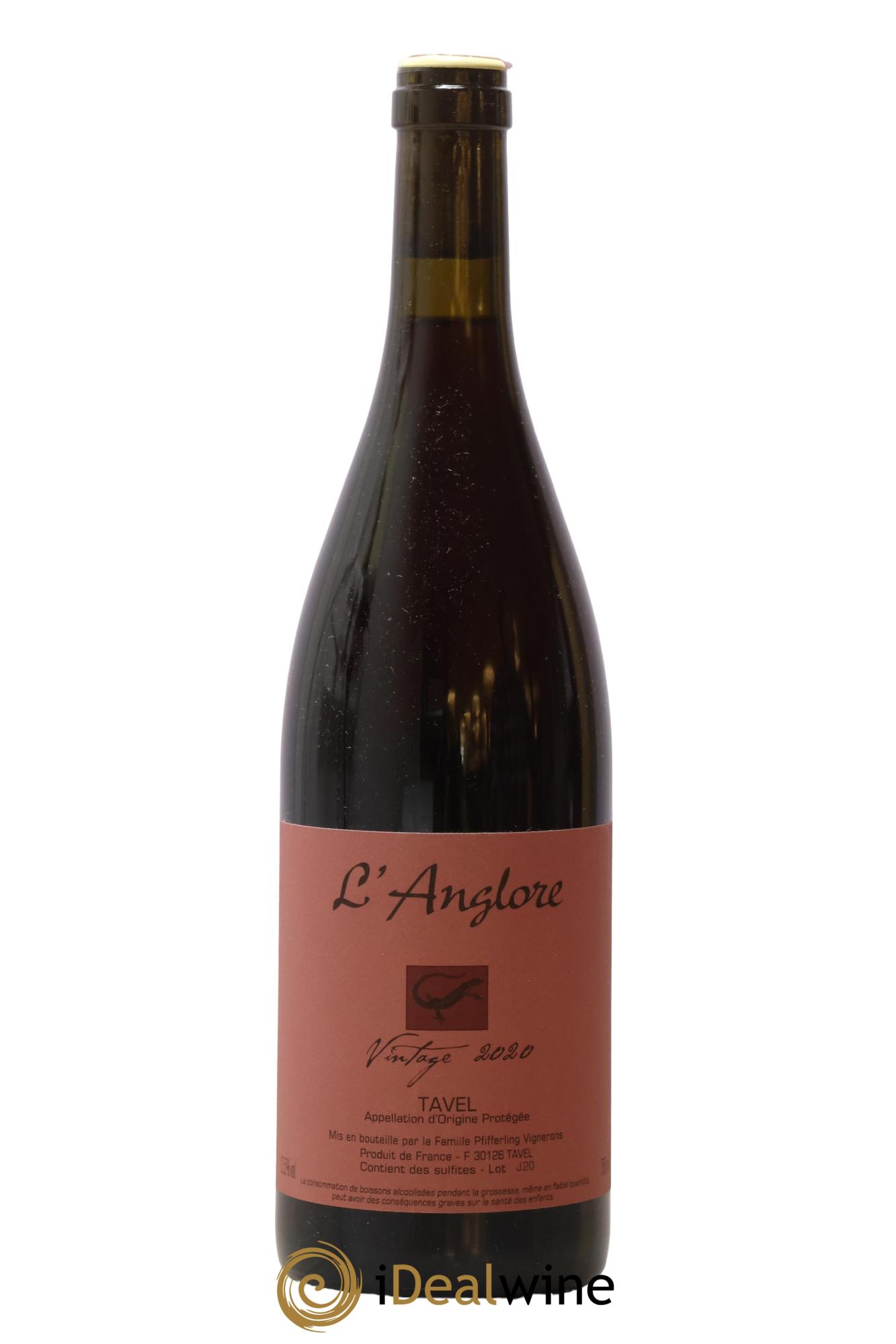Tavel Vintage L'Anglore 2020 - Posten von 1 Flasche - 0