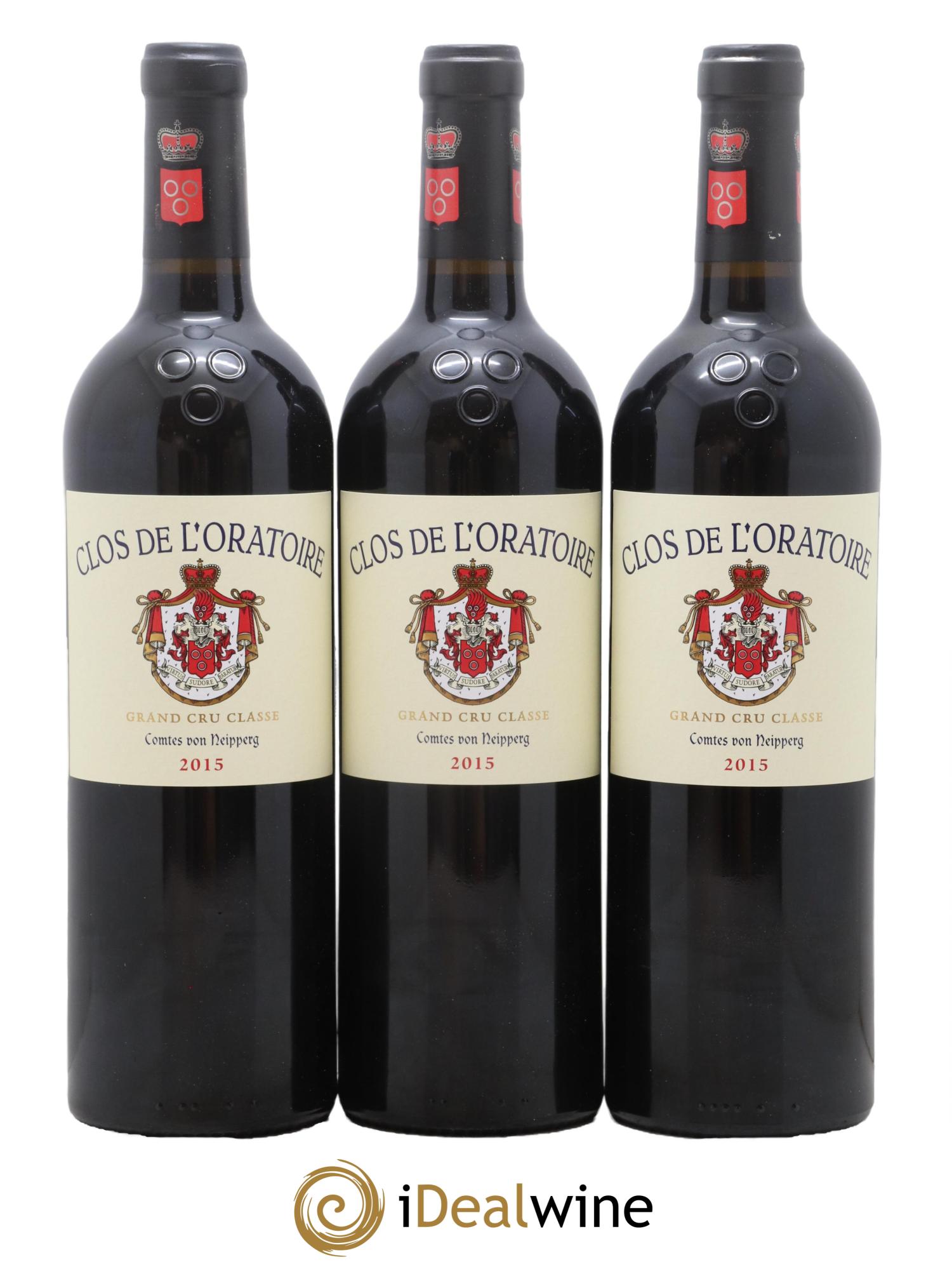 Clos de l'Oratoire Grand Cru Classé 2015 - Lot de 6 bouteilles - 2
