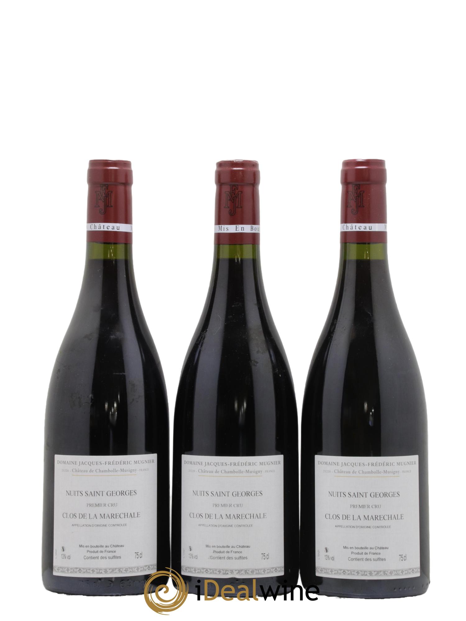 Nuits-Saint-Georges 1er Cru Clos de La Maréchale Jacques-Frédéric Mugnier 2021 - Lotto di 6 bottiglie - 4