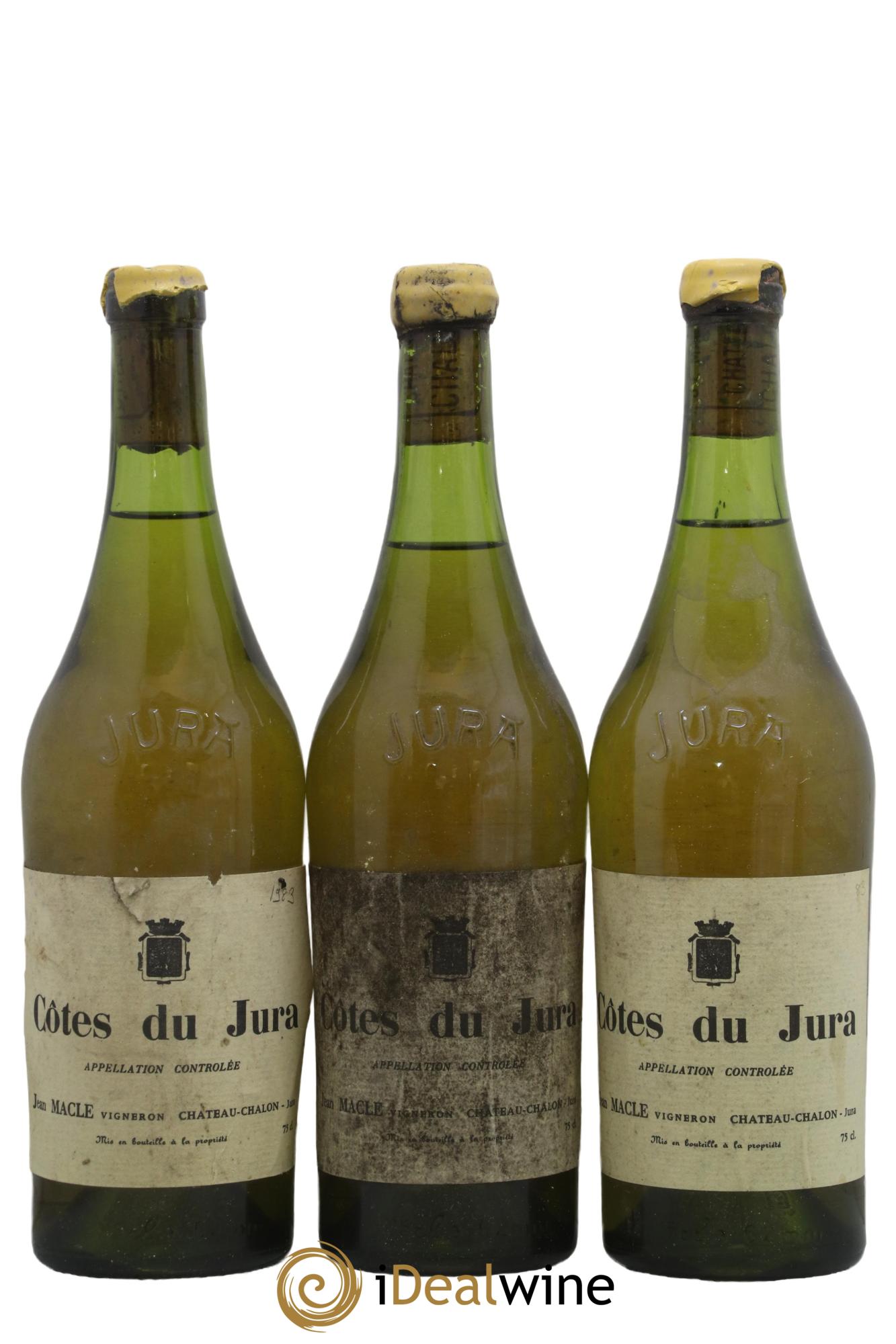 Côtes du Jura Jean Macle - Lot de 3 bouteilles - 0