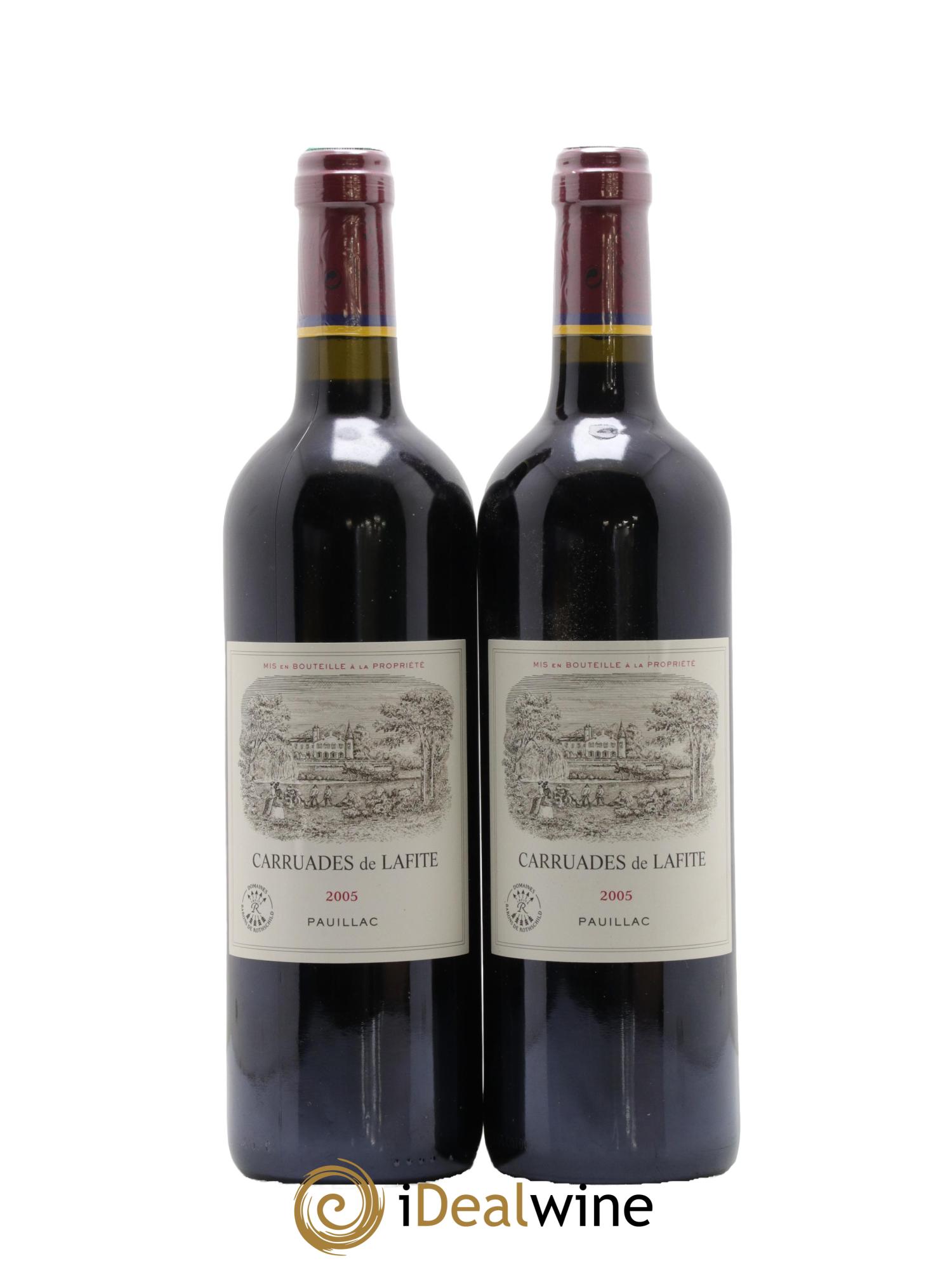 Carruades de Lafite Rothschild Second Vin 2005 - Lotto di 2 bottiglie - 0