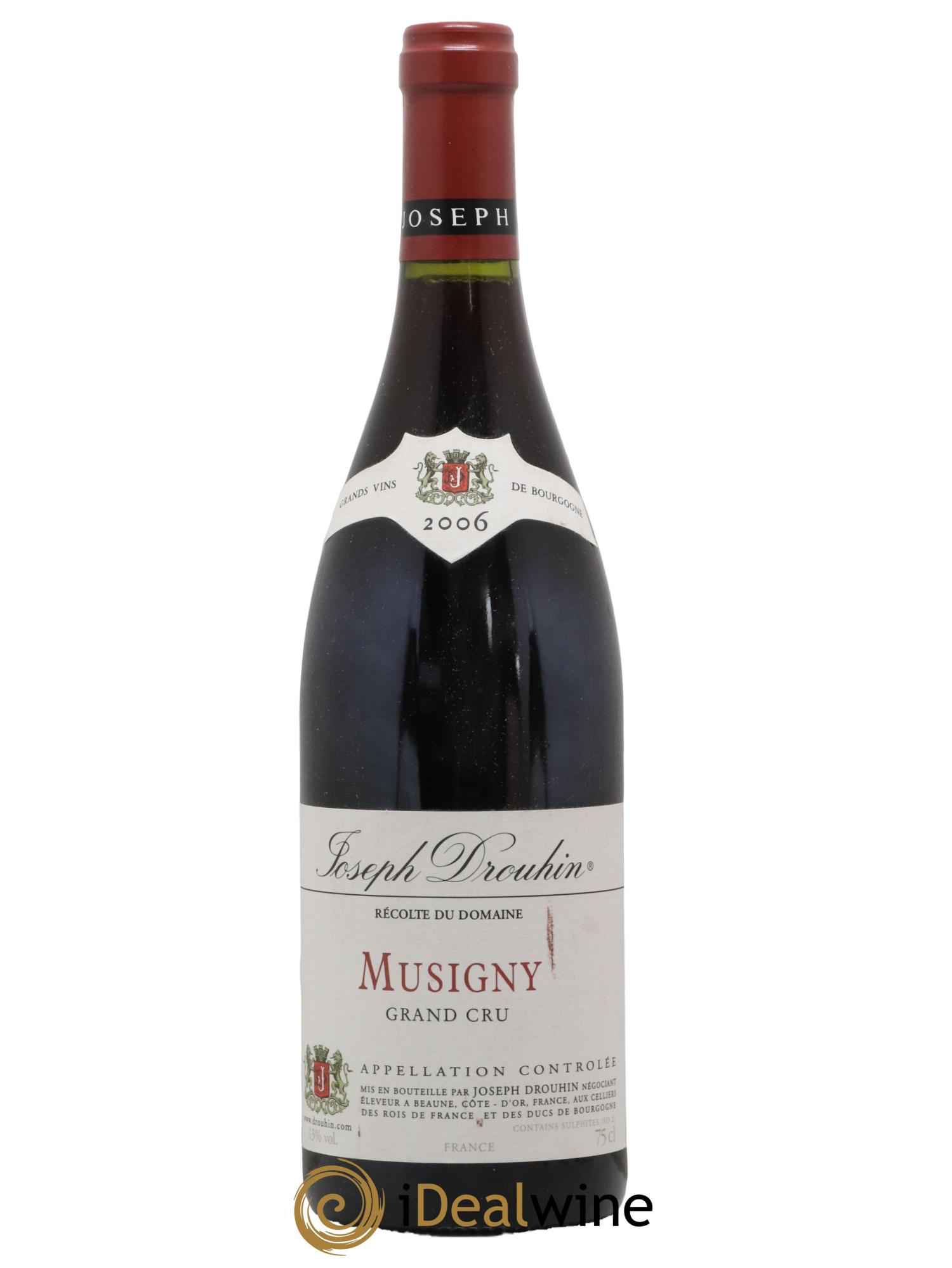 Musigny Grand Cru Joseph Drouhin 2006 - Lot de 1 bouteille - 0