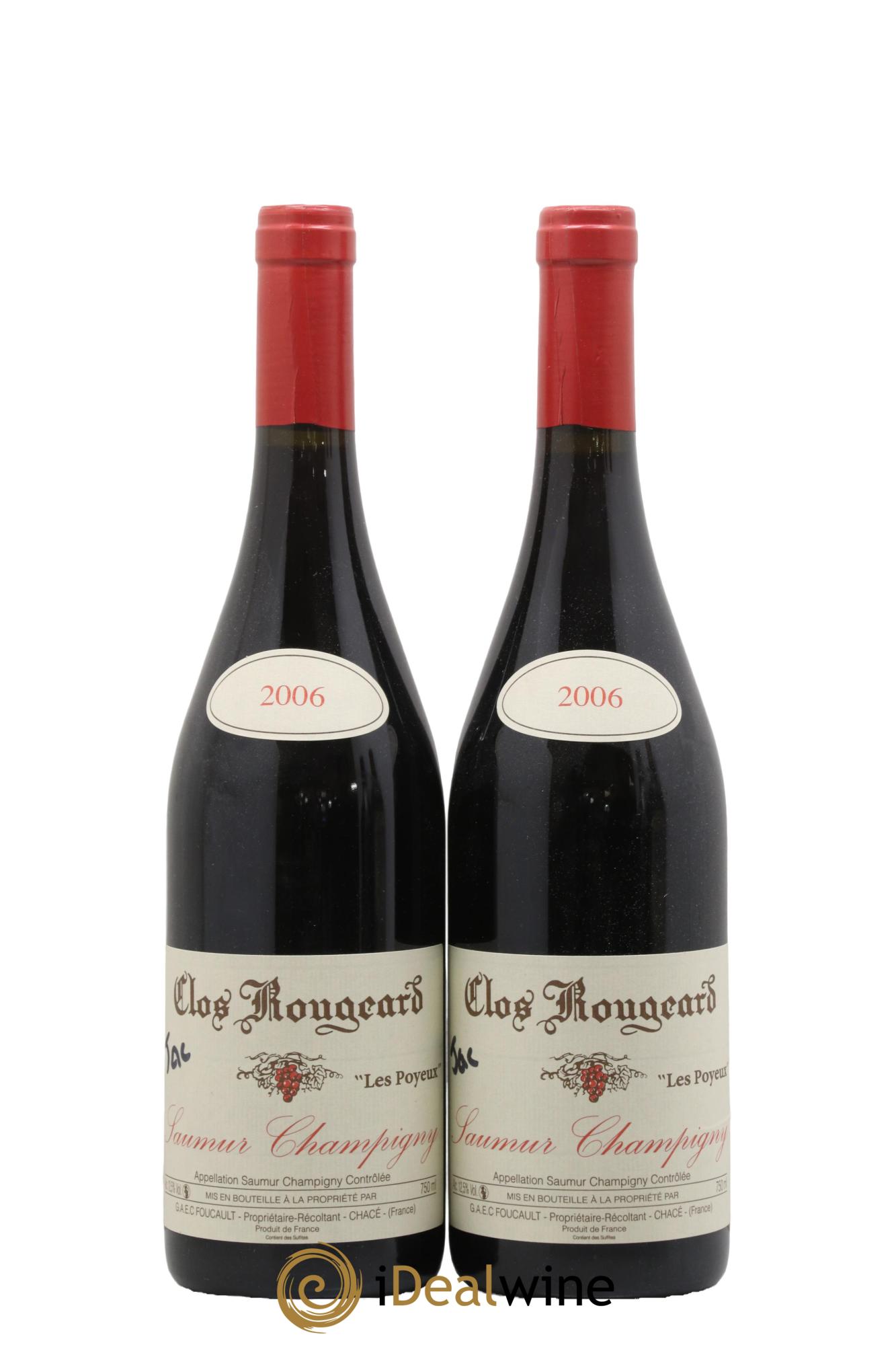 Saumur-Champigny Les Poyeux Clos Rougeard 2006 - Lotto di 2 bottiglie - 0