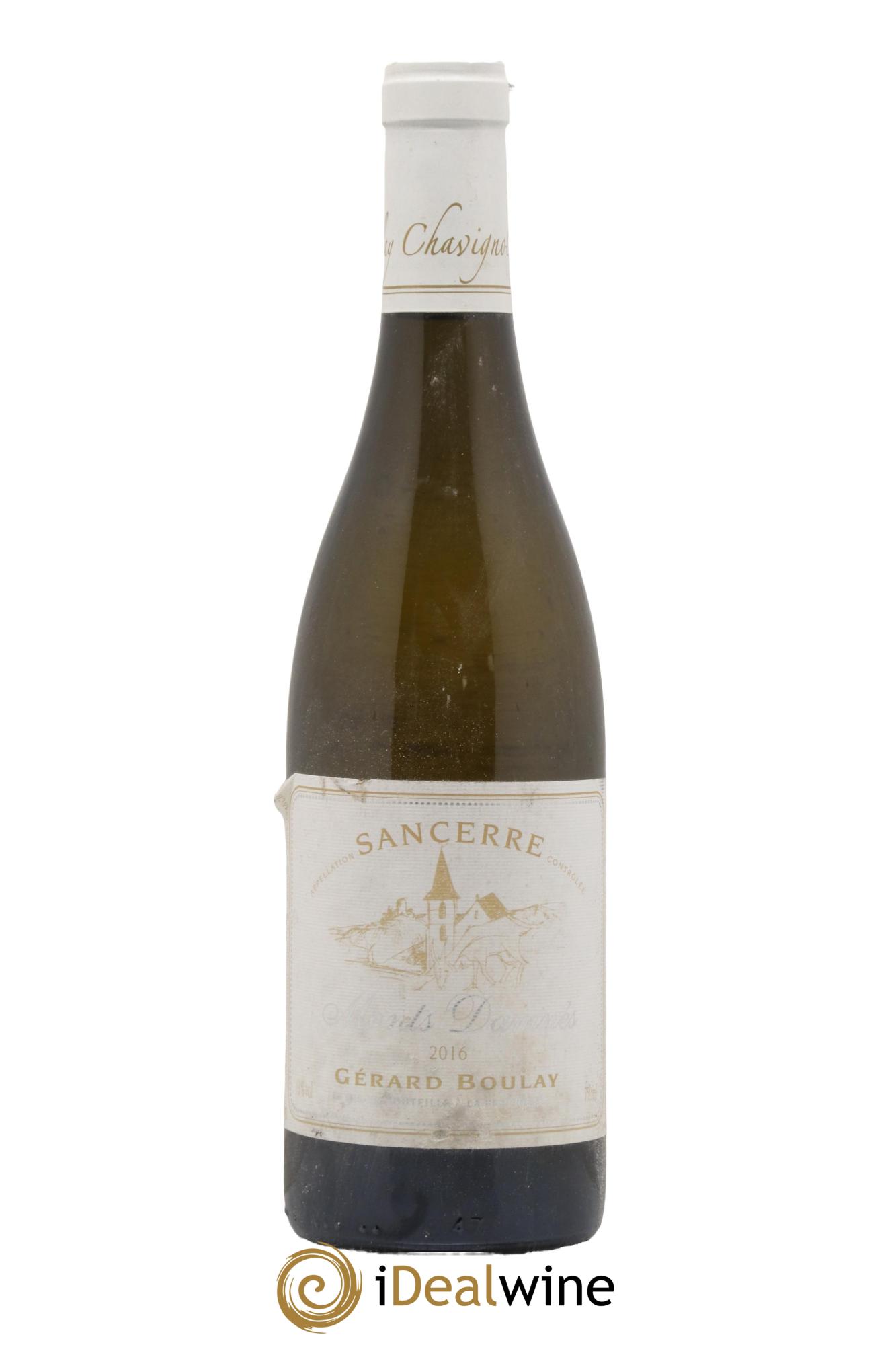 Sancerre Monts Damnés Gérard Boulay 2016 - Lot de 1 bouteille - 0