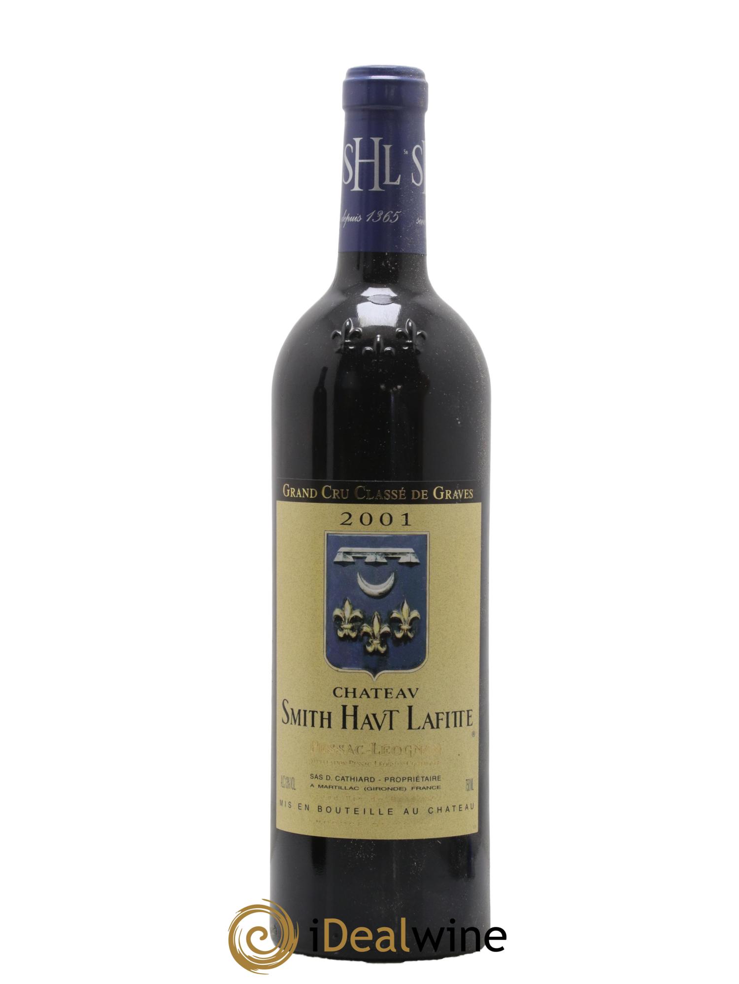 Château Smith Haut Lafitte Cru Classé de Graves 2001 - Lot of 1 bottle - 0
