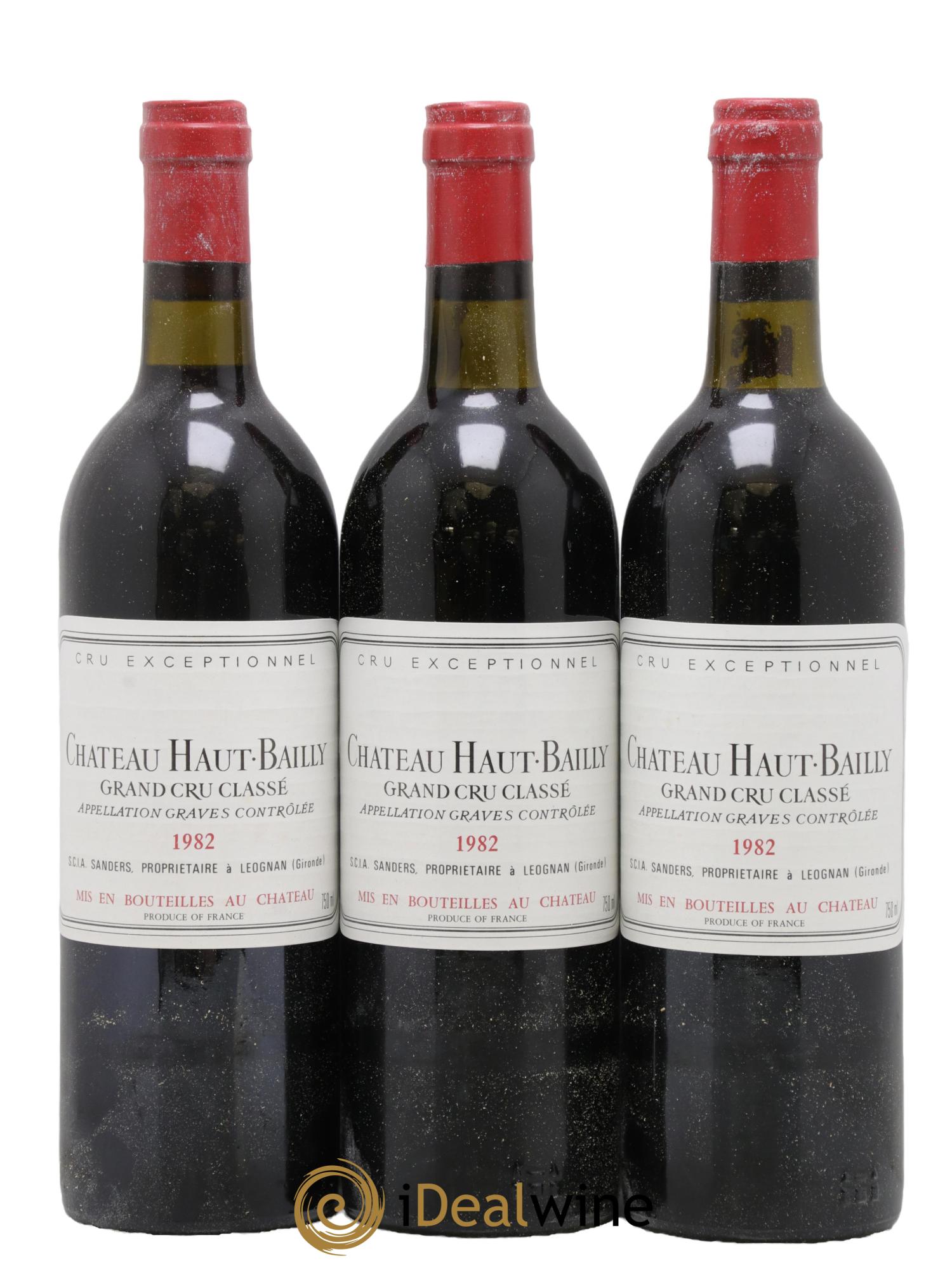 Château Haut-Bailly Cru Classé de Graves 1982 - Posten von 12 Flaschen - 4