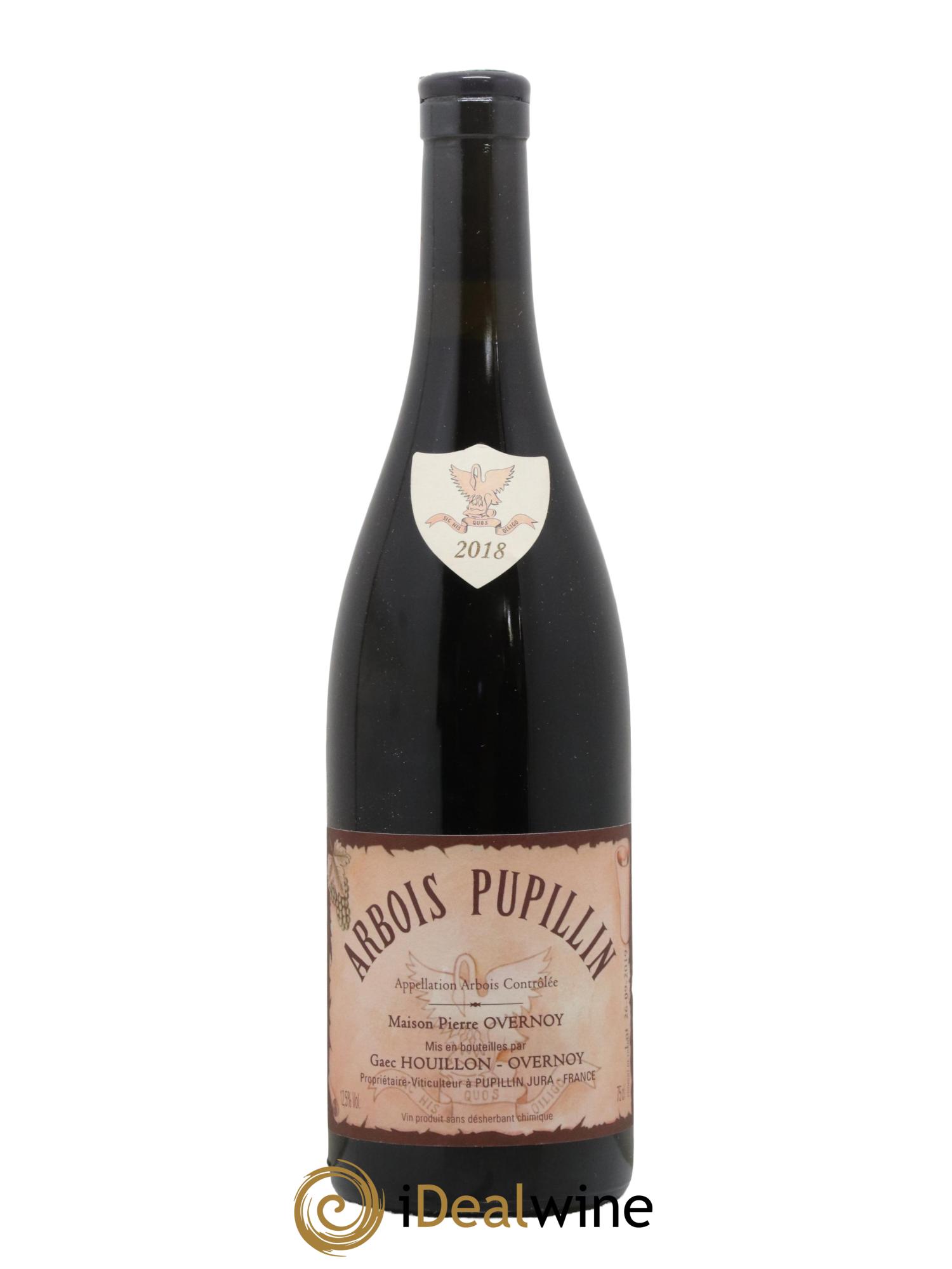 Arbois-Pupillin Ploussard Trousseau (cire violette) Overnoy-Houillon (Domaine) 2018 - Lot de 1 bouteille - 0