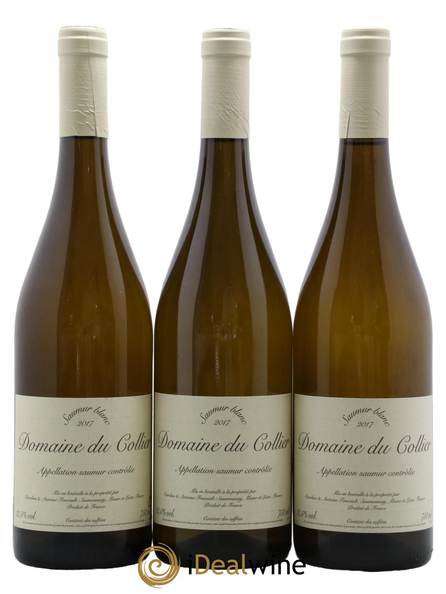 Saumur Domaine du Collier 2017 - Lot de 3 bouteilles - 0