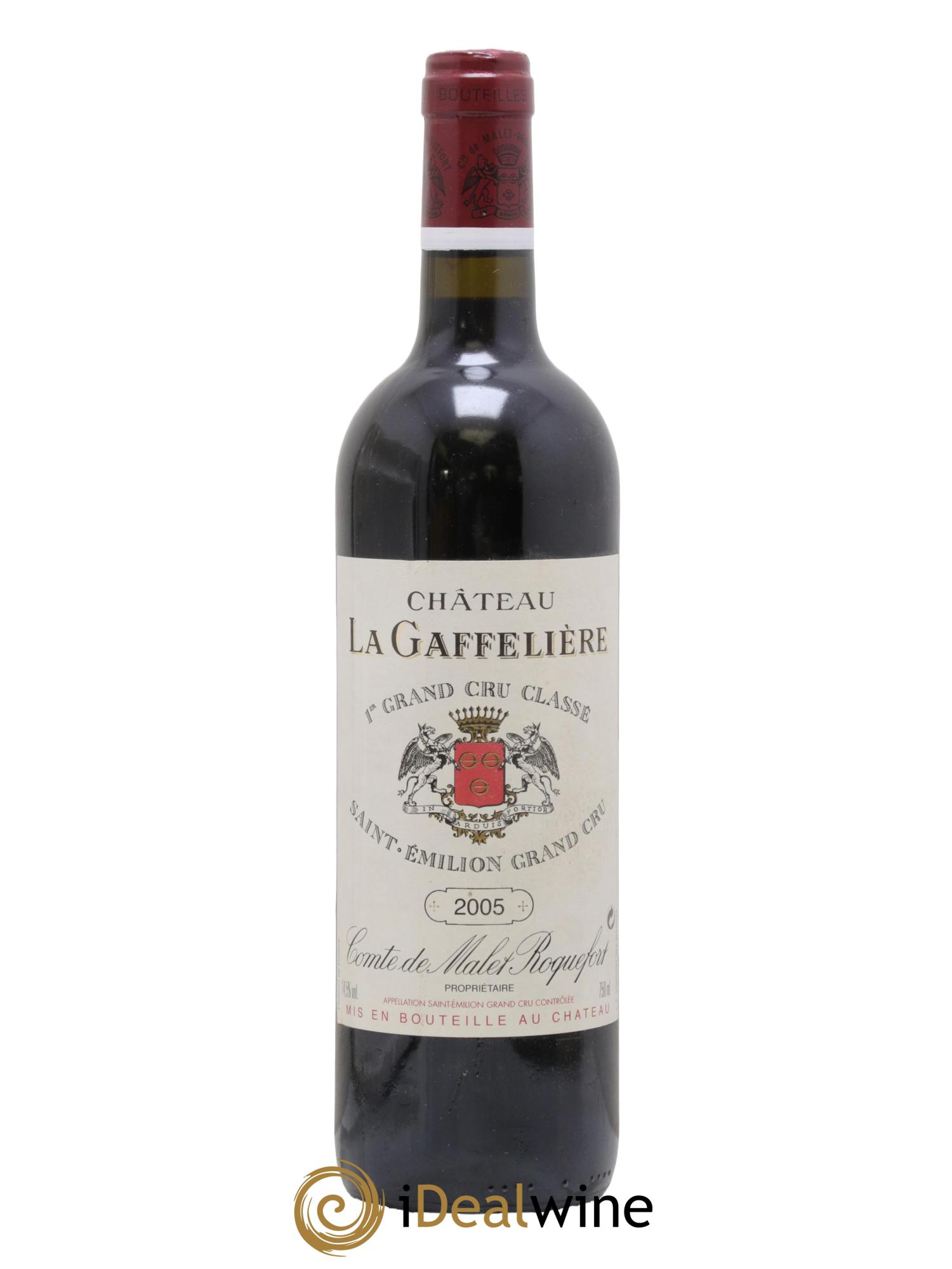 Château la Gaffelière 1er Grand Cru Classé B 2005 - Lot de 1 bouteille - 0