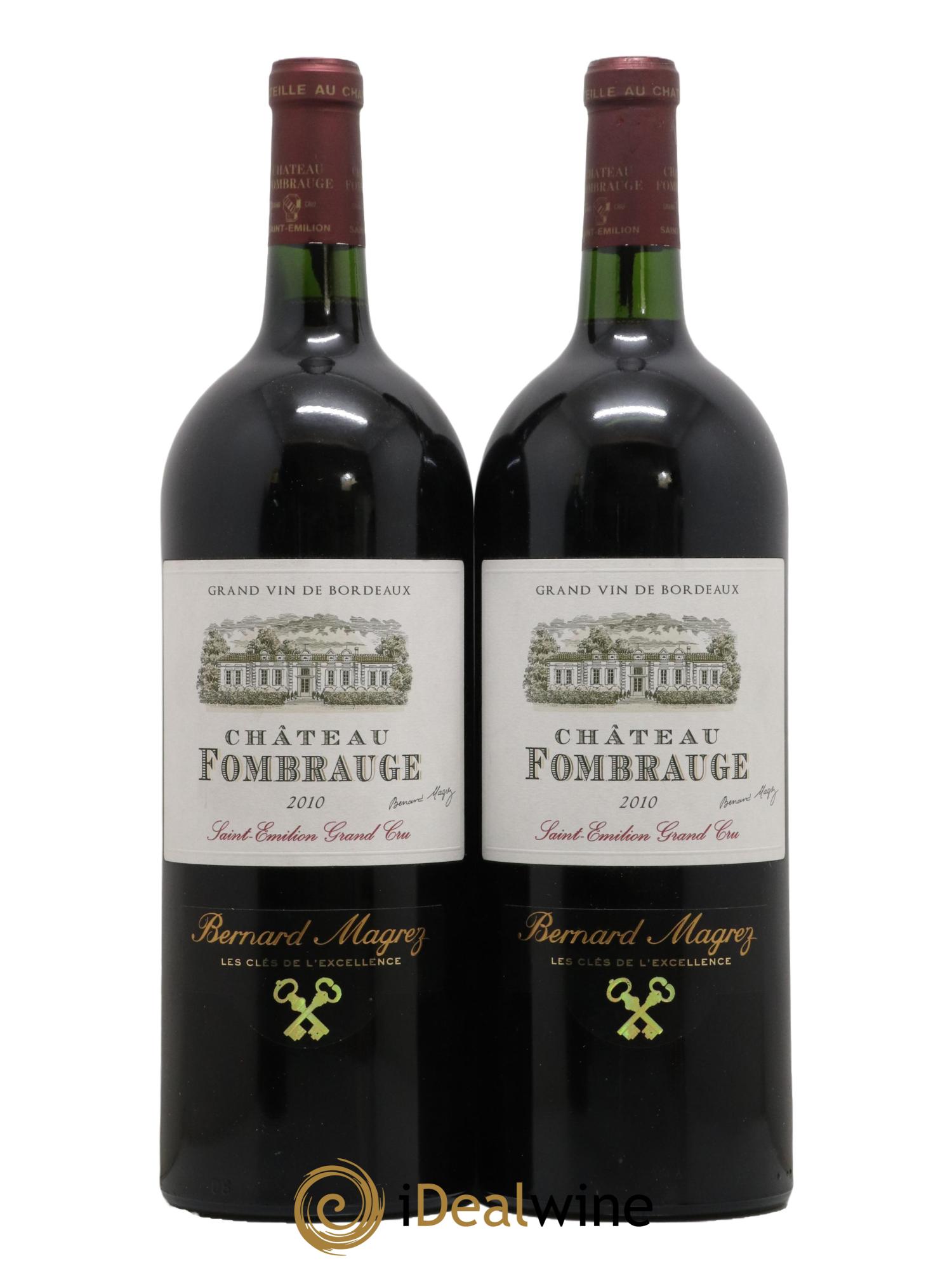 Château Fombrauge Grand Cru Classé 2010 - Lot de 2 magnums - 0