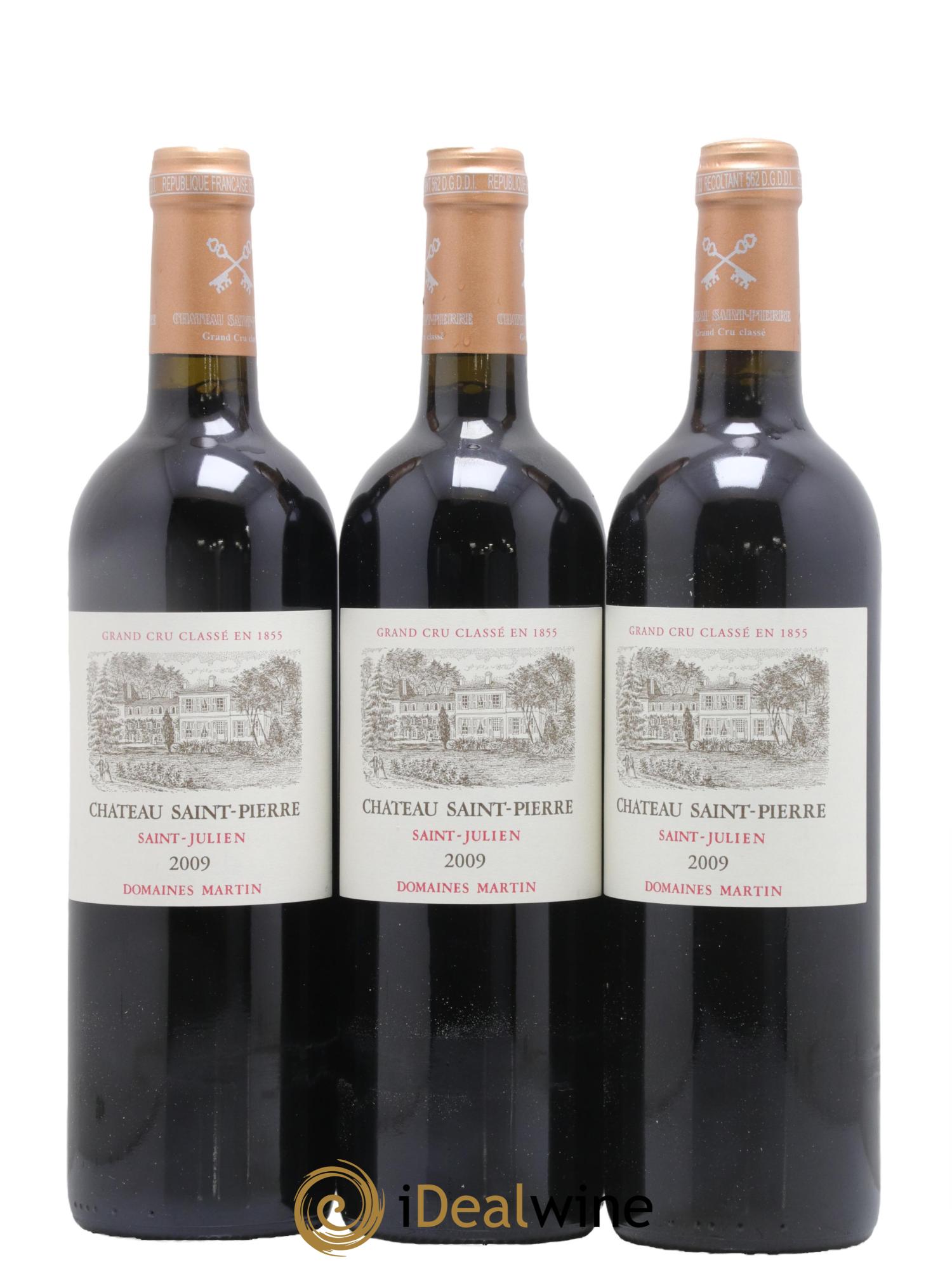 Château Saint-Pierre 4ème Grand Cru Classé  2009 - Lot de 6 bouteilles - 2