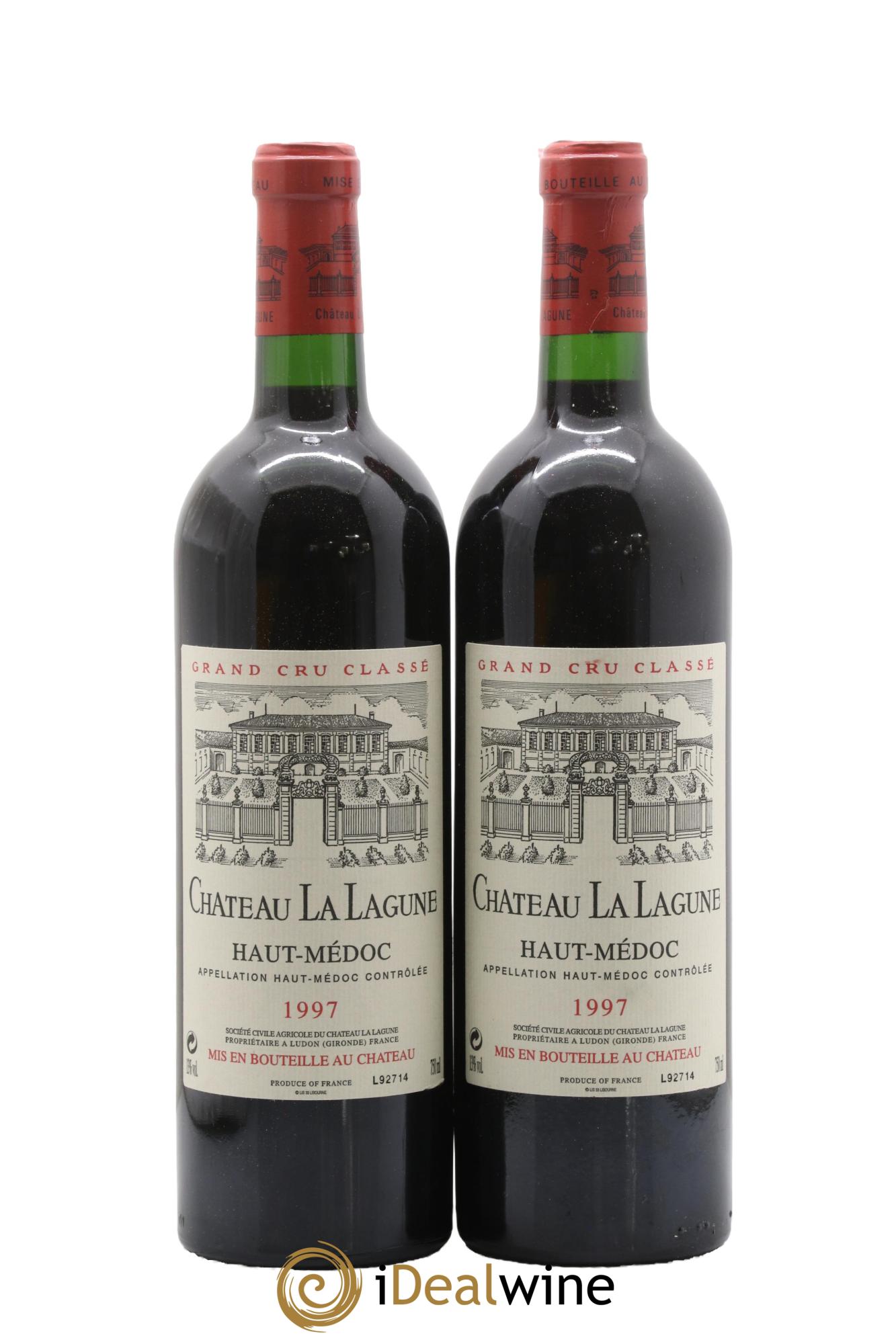 Château la Lagune 3ème Grand Cru Classé 1997 - Lot de 2 bouteilles - 0
