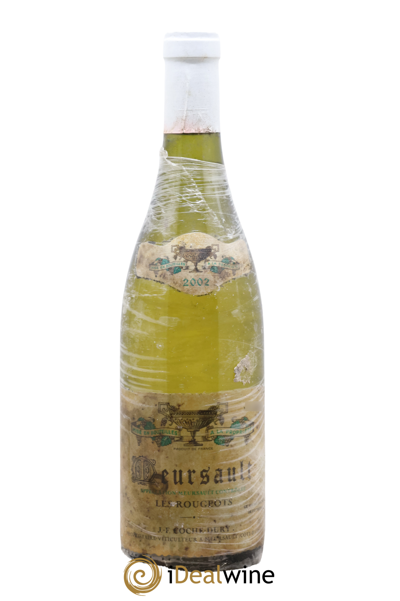Meursault Les Rougeots Coche Dury (Domaine) 2002 - Posten von 1 Flasche - 0