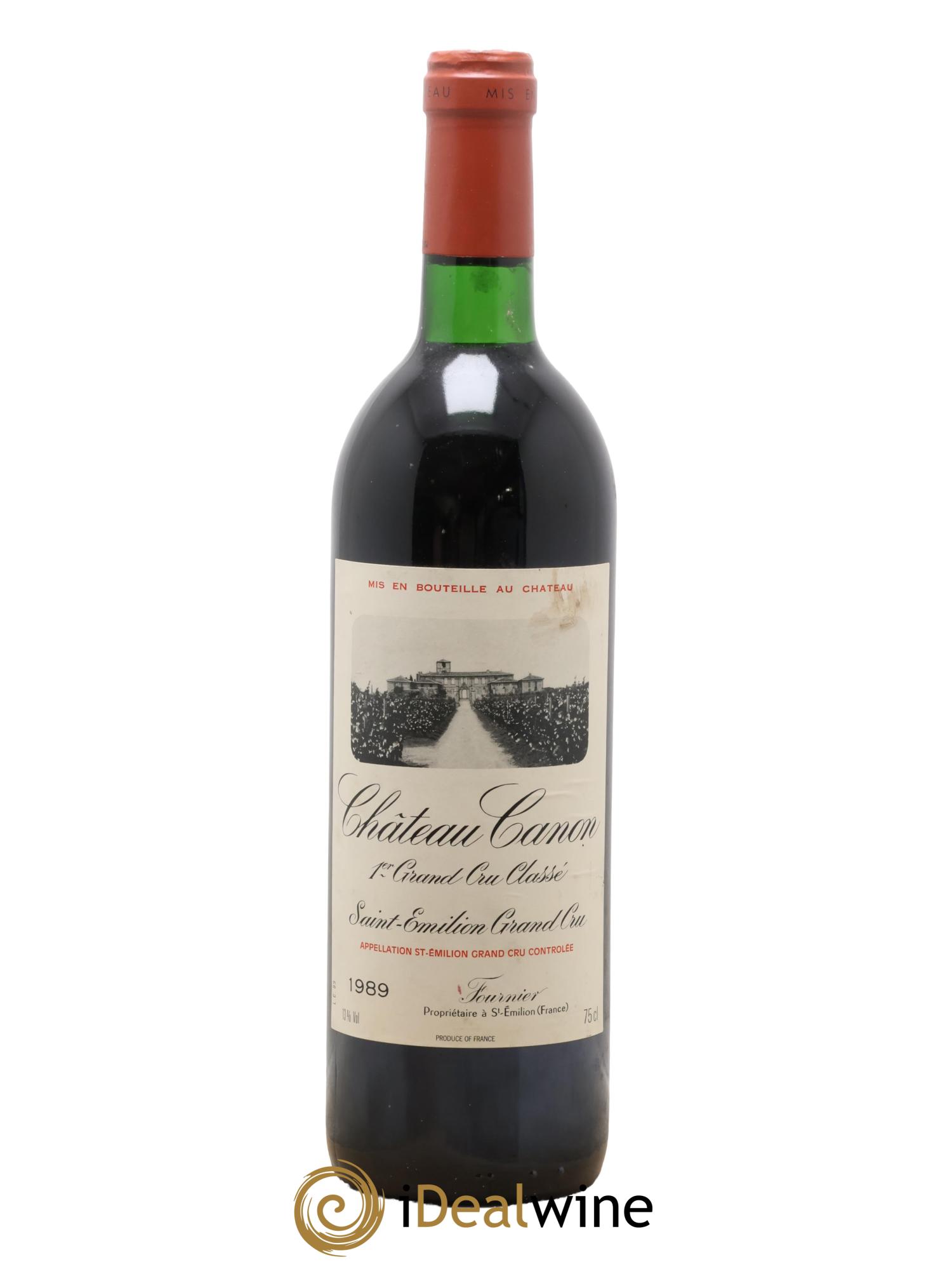Château Canon 1er Grand Cru Classé B 1989 - Lotto di 1 bottiglia - 0