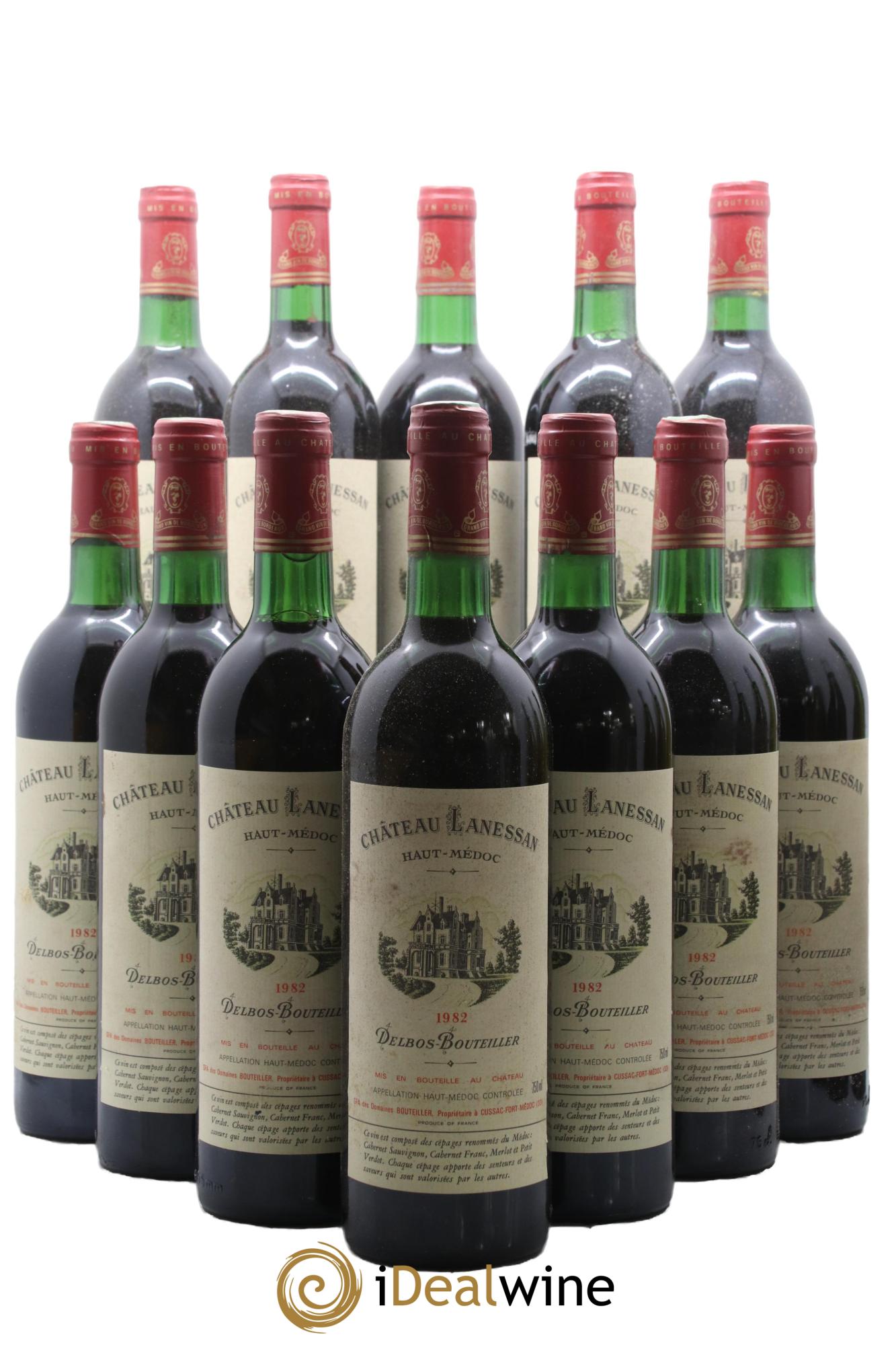 Château Lanessan Cru Bourgeois 1982 - Lot of 12 bottles - 0