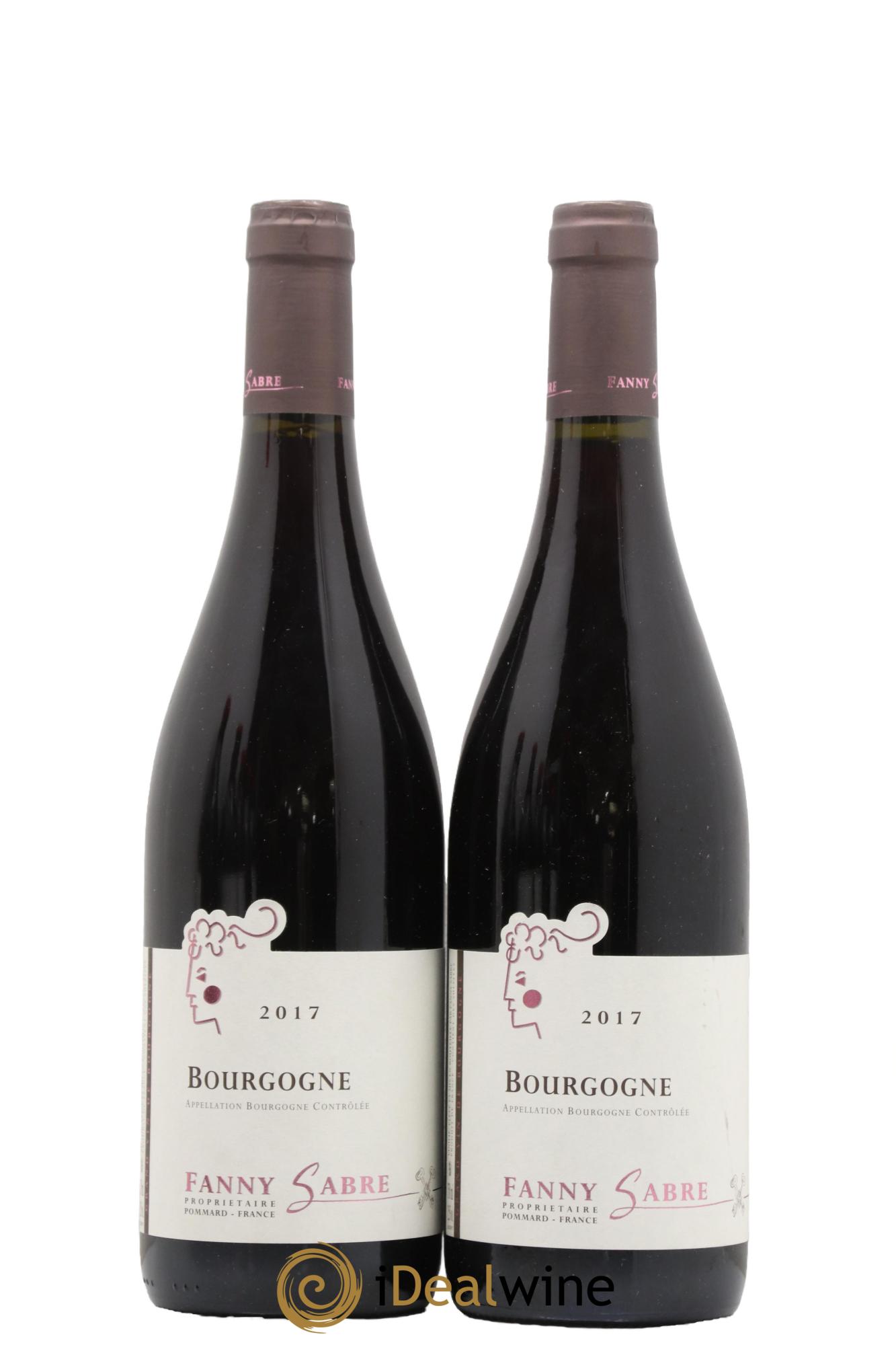 Bourgogne Fanny Sabre 2017 - Lot de 2 bouteilles - 0