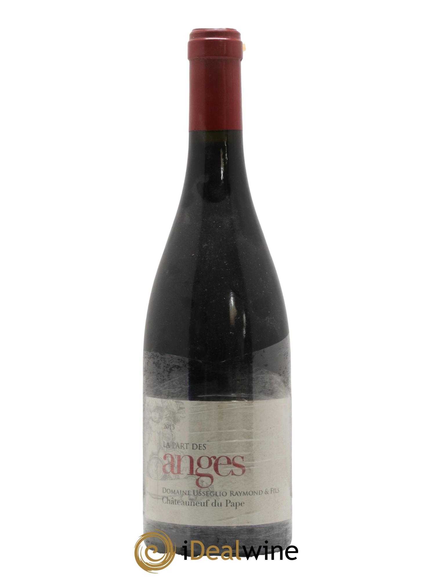 Châteauneuf-du-Pape La Part des Anges Raymond Usseglio (Domaine) 2013 - Lot de 1 bouteille - 0