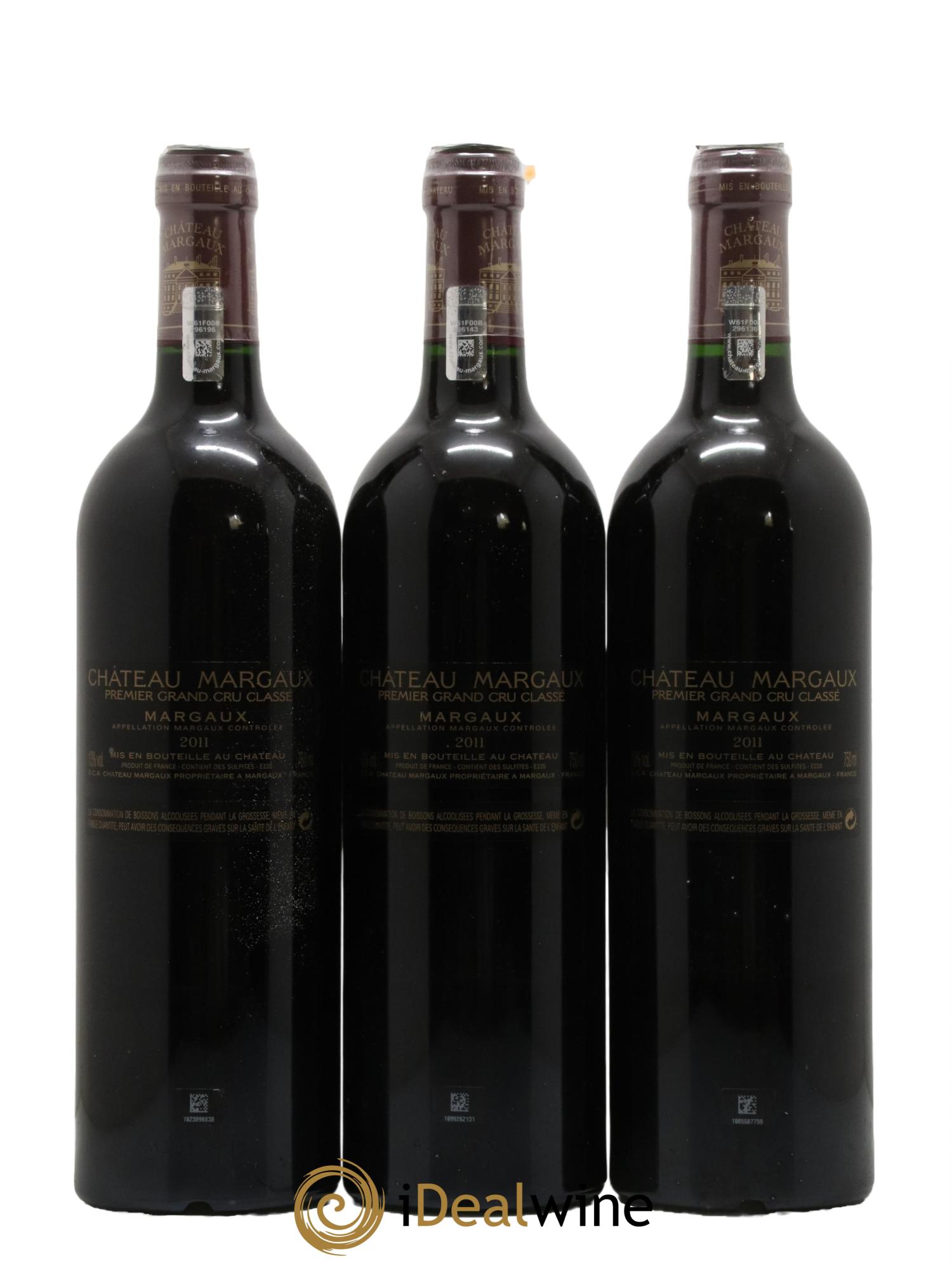 Château Margaux 1er Grand Cru Classé  2011 - Lot of 6 bottles - 4